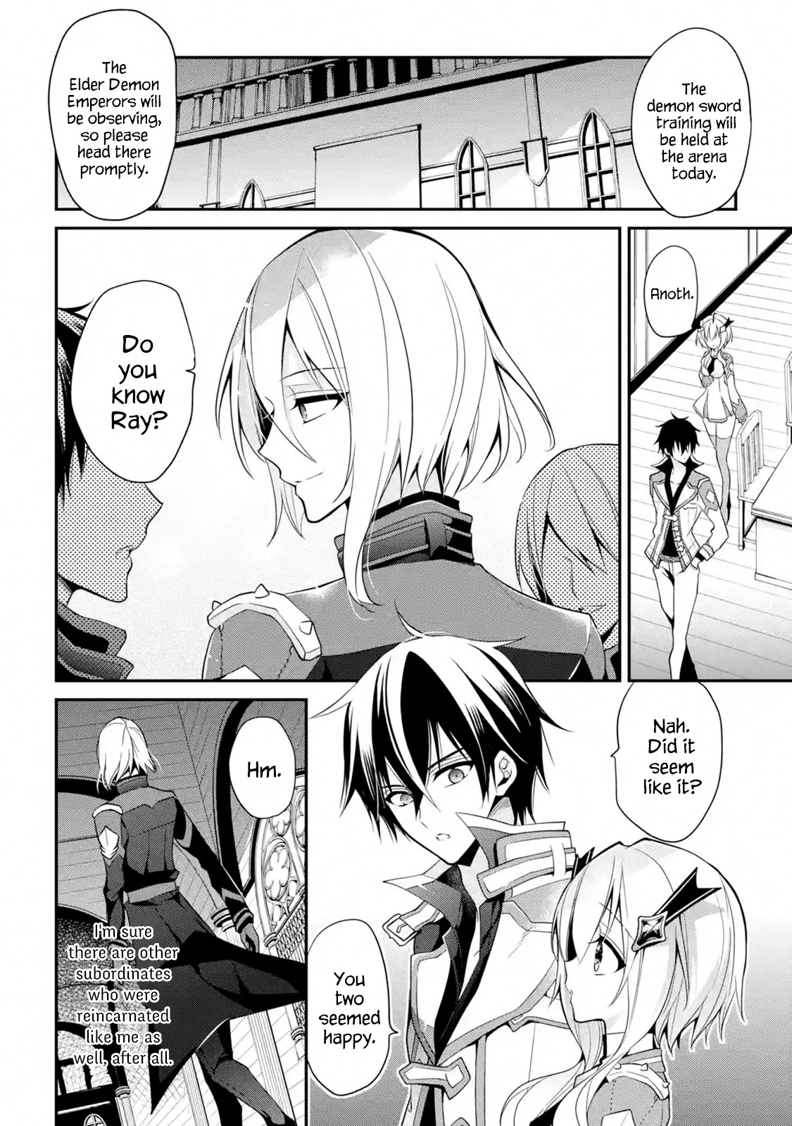 Demon King Mismatched School ~The Founder of the Strongest Demon King in History, He Arrives at School as Descendants After Reincarnating~ Chapter 14 page 2 - Chapter 14: Demon Sword Training
