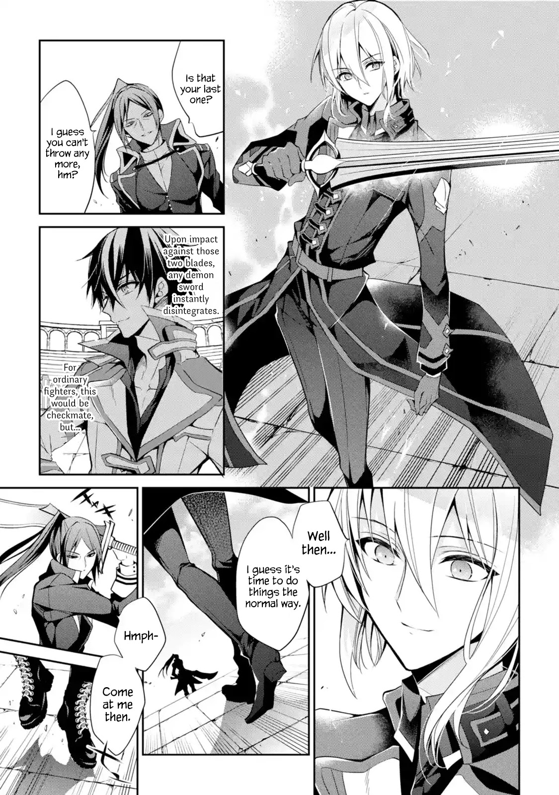 Demon King Mismatched School ~The Founder of the Strongest Demon King in History, He Arrives at School as Descendants After Reincarnating~ Chapter 14 page 21 - Chapter 14: Demon Sword Training