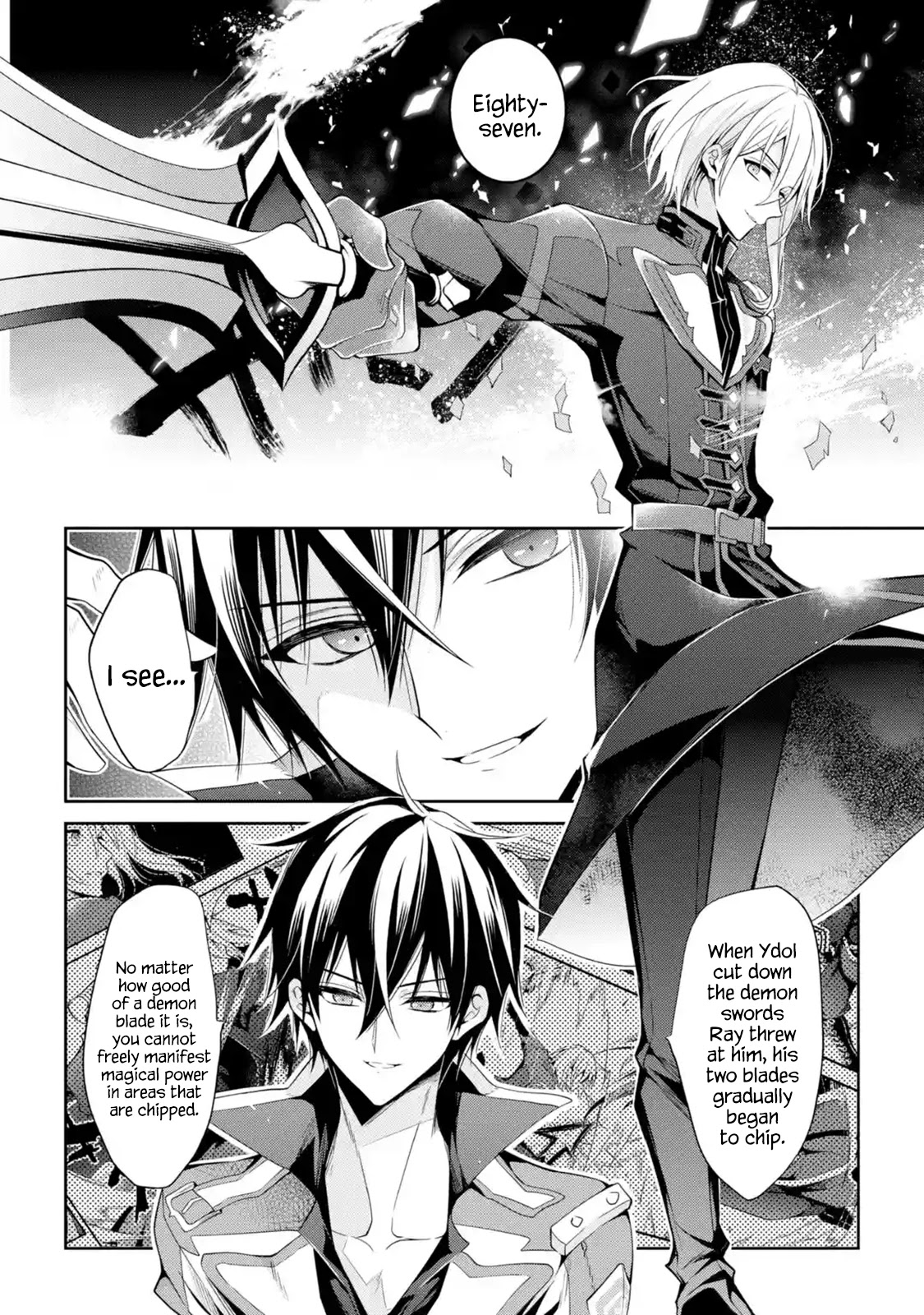 Demon King Mismatched School ~The Founder of the Strongest Demon King in History, He Arrives at School as Descendants After Reincarnating~ Chapter 14 page 26 - Chapter 14: Demon Sword Training