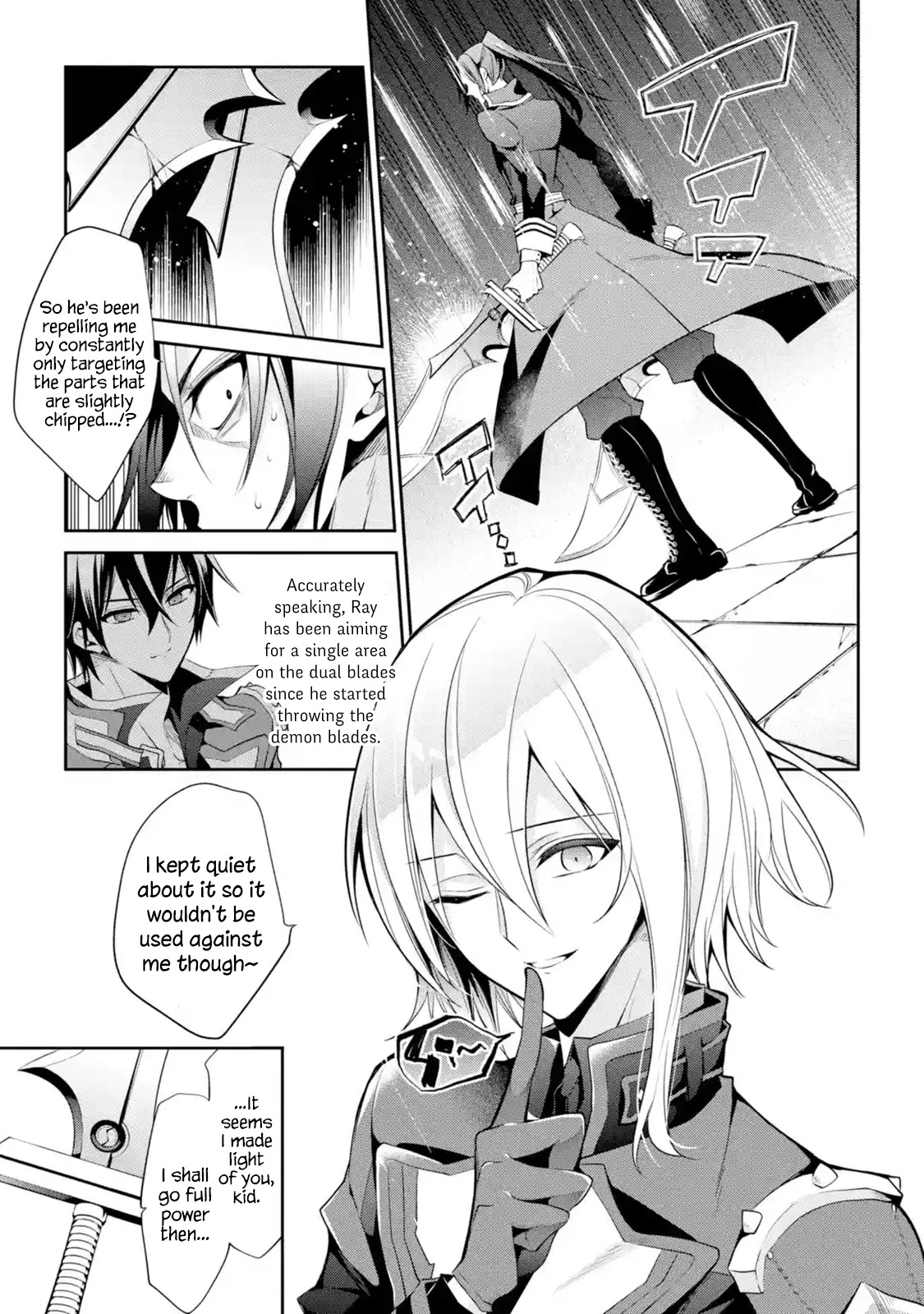 Demon King Mismatched School ~The Founder of the Strongest Demon King in History, He Arrives at School as Descendants After Reincarnating~ Chapter 14 page 27 - Chapter 14: Demon Sword Training