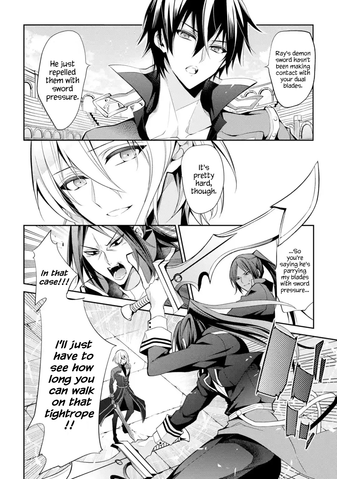 Demon King Mismatched School ~The Founder of the Strongest Demon King in History, He Arrives at School as Descendants After Reincarnating~ Chapter 14 page 32 - Chapter 14: Demon Sword Training