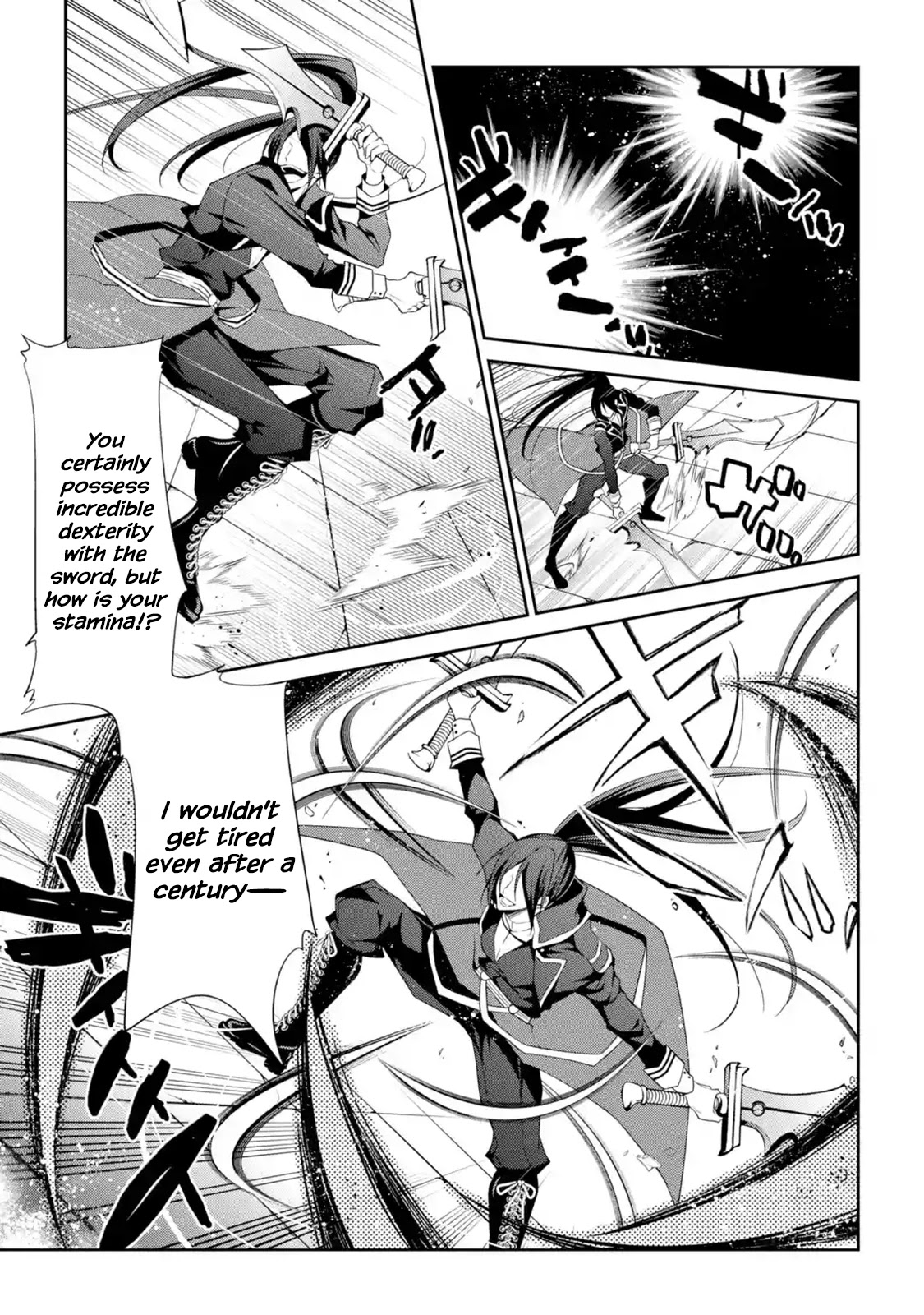 Demon King Mismatched School ~The Founder of the Strongest Demon King in History, He Arrives at School as Descendants After Reincarnating~ Chapter 14 page 33 - Chapter 14: Demon Sword Training