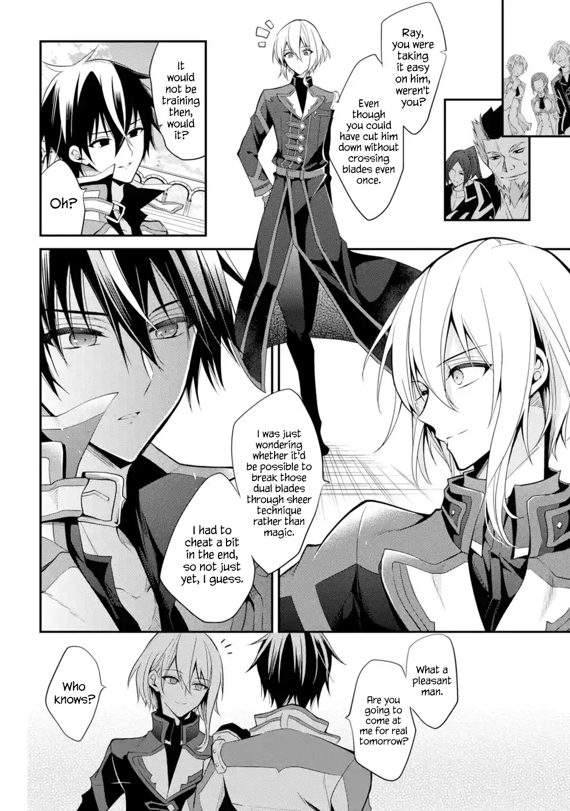 Demon King Mismatched School ~The Founder of the Strongest Demon King in History, He Arrives at School as Descendants After Reincarnating~ Chapter 14 page 36 - Chapter 14: Demon Sword Training