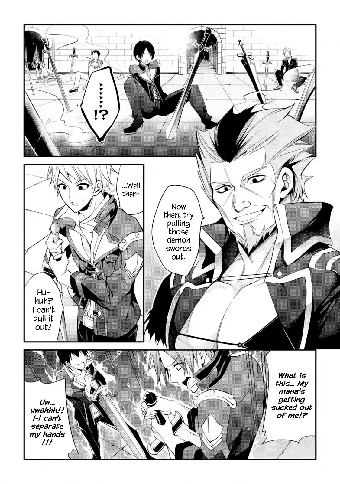 Demon King Mismatched School ~The Founder of the Strongest Demon King in History, He Arrives at School as Descendants After Reincarnating~ Chapter 14 page 6 - Chapter 14: Demon Sword Training