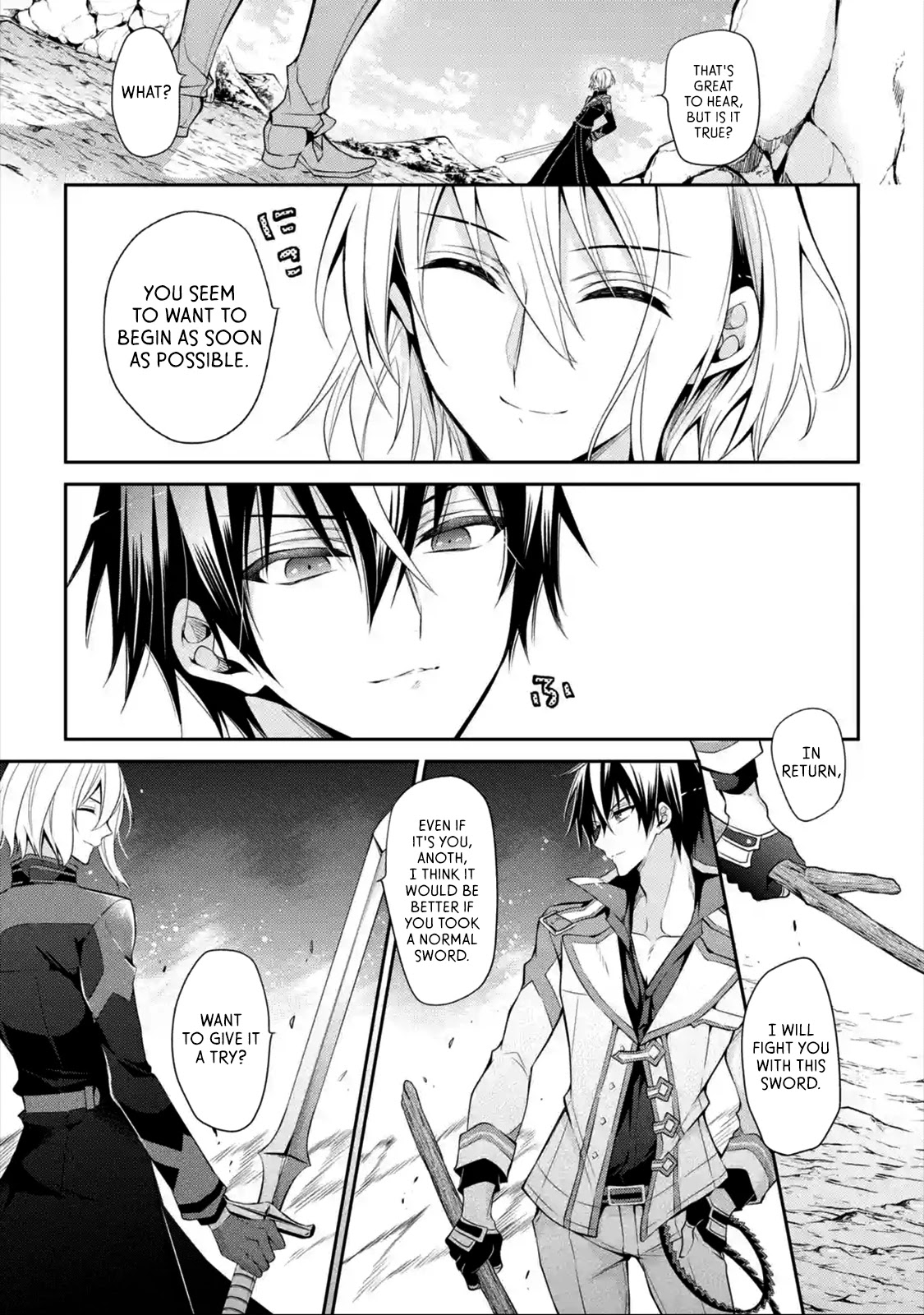 Demon King Mismatched School ~The Founder of the Strongest Demon King in History, He Arrives at School as Descendants After Reincarnating~ Chapter 15.3 page 5 - Chapter 15.3: Legendary Swords