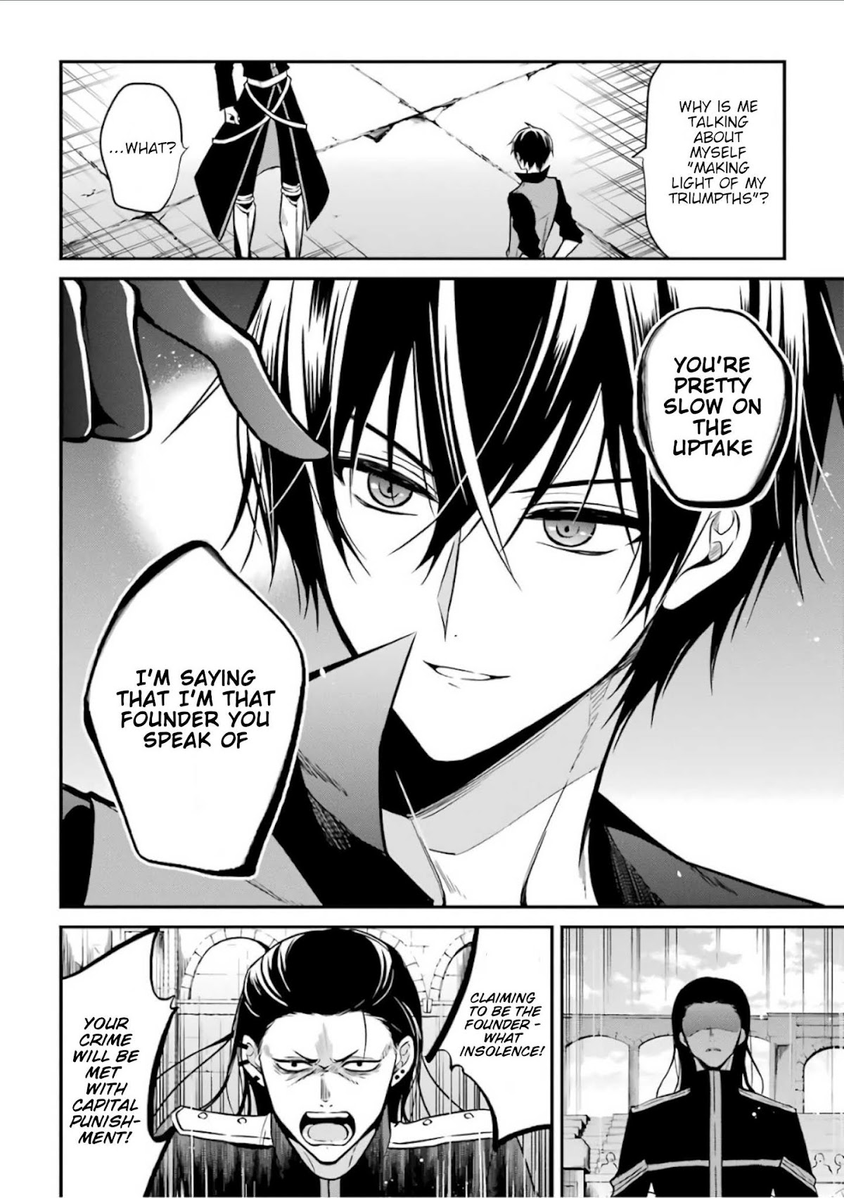 Demon King Mismatched School ~The Founder of the Strongest Demon King in History, He Arrives at School as Descendants After Reincarnating~ Chapter 2 page 10 - Chapter 2: Royalty