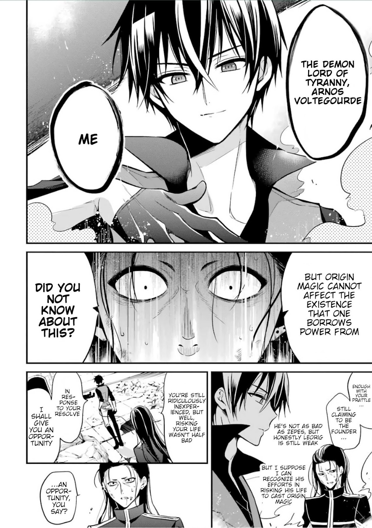 Demon King Mismatched School ~The Founder of the Strongest Demon King in History, He Arrives at School as Descendants After Reincarnating~ Chapter 2 page 27 - Chapter 2: Royalty