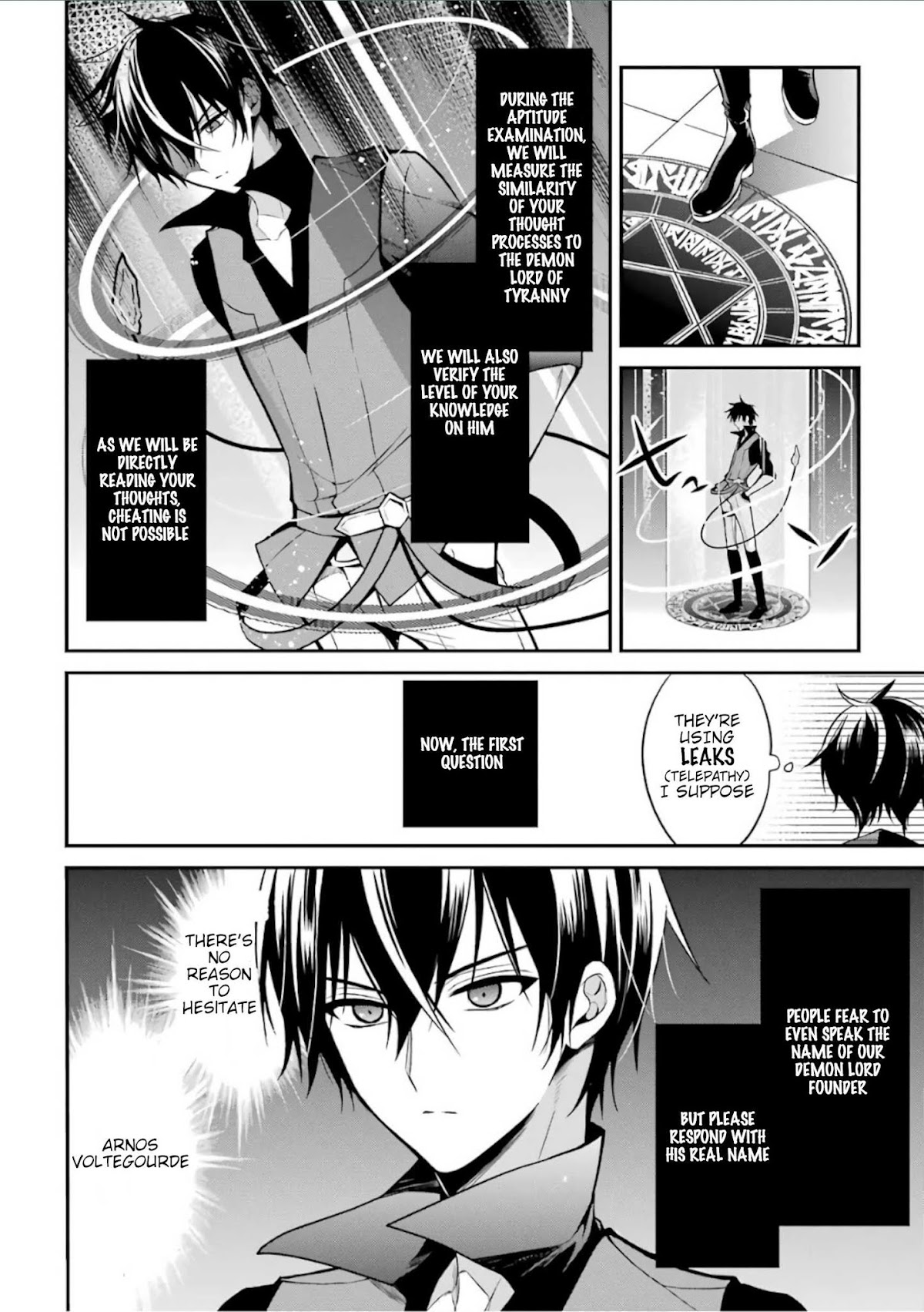 Demon King Mismatched School ~The Founder of the Strongest Demon King in History, He Arrives at School as Descendants After Reincarnating~ Chapter 2 page 47 - Chapter 2: Royalty