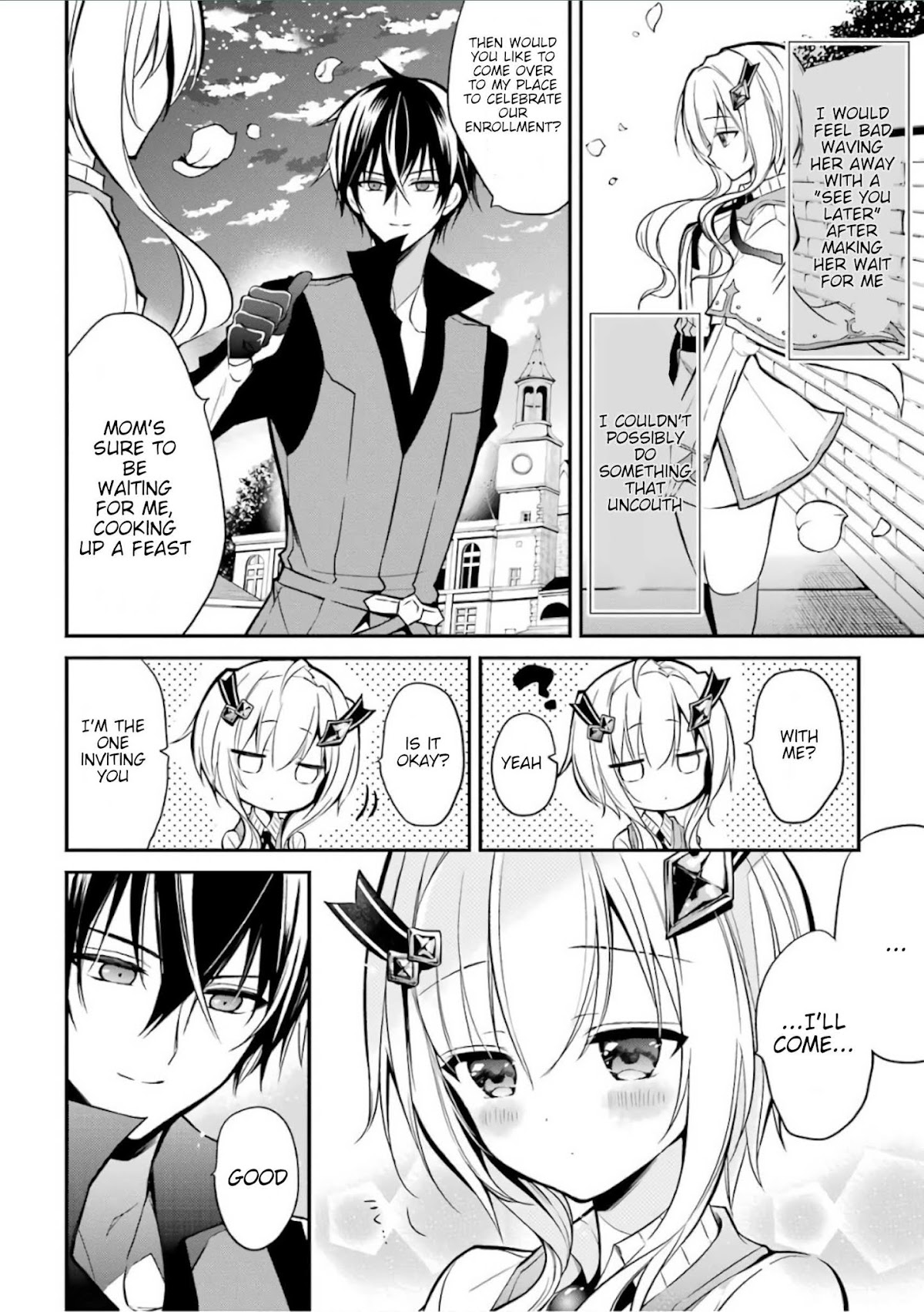 Demon King Mismatched School ~The Founder of the Strongest Demon King in History, He Arrives at School as Descendants After Reincarnating~ Chapter 2 page 51 - Chapter 2: Royalty