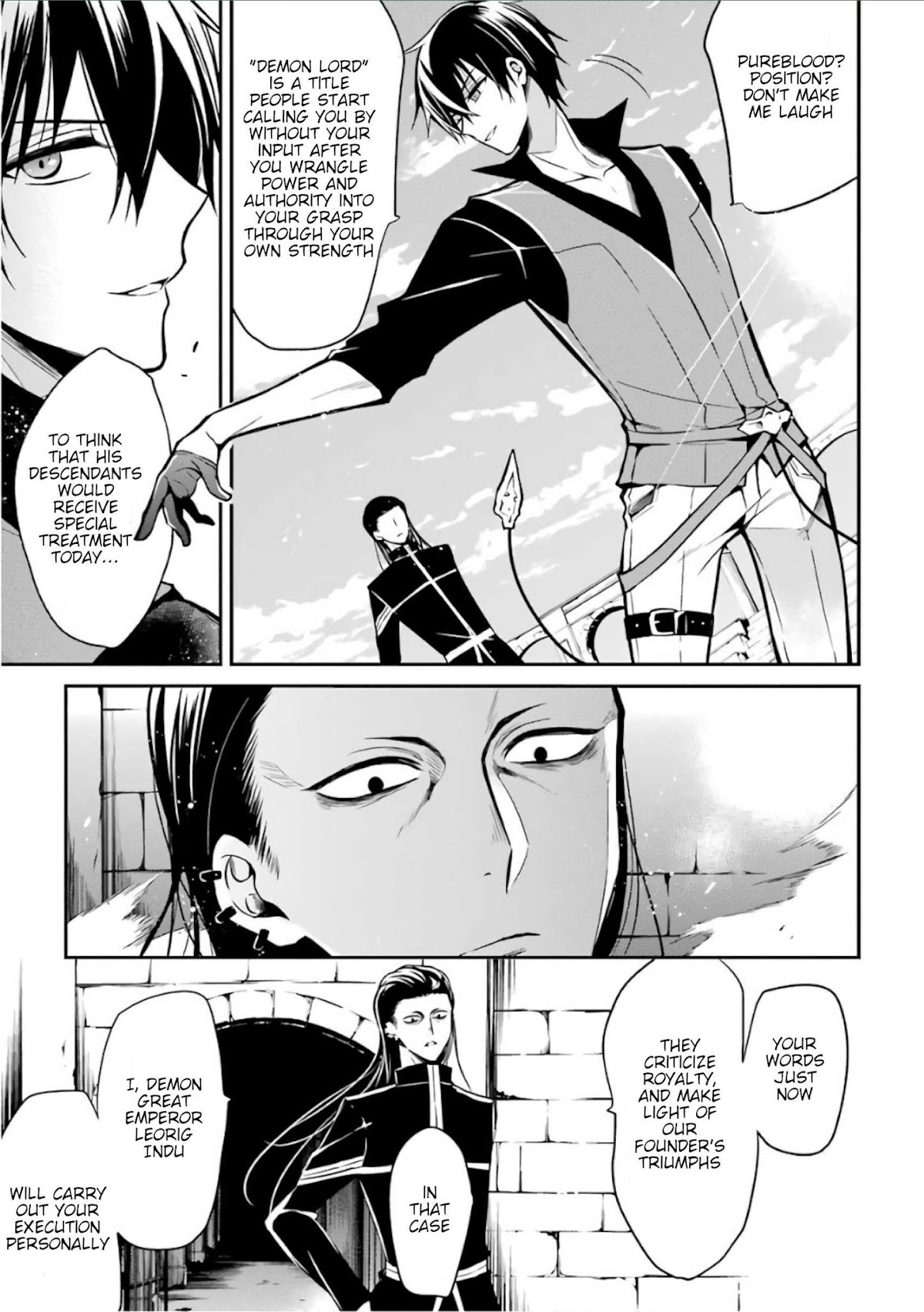 Demon King Mismatched School ~The Founder of the Strongest Demon King in History, He Arrives at School as Descendants After Reincarnating~ Chapter 2 page 9 - Chapter 2: Royalty