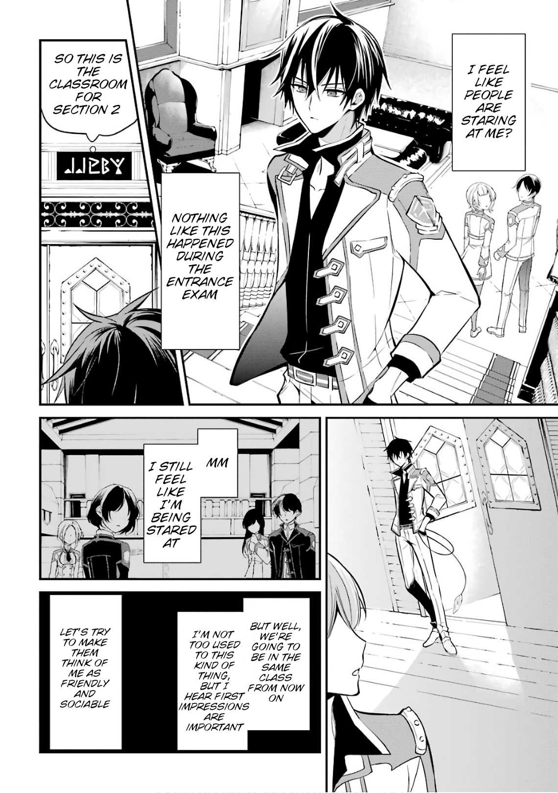 Demon King Mismatched School ~The Founder of the Strongest Demon King in History, He Arrives at School as Descendants After Reincarnating~ Chapter 3 page 24 - Chapter 3: The Brand of an Unqualified Student