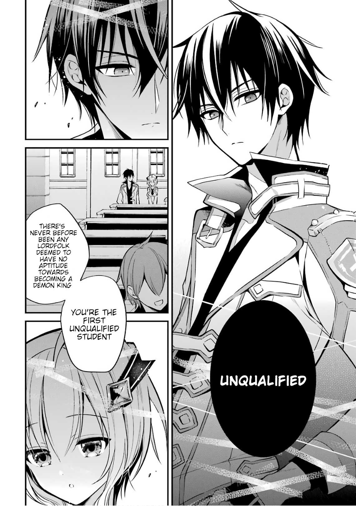 Demon King Mismatched School ~The Founder of the Strongest Demon King in History, He Arrives at School as Descendants After Reincarnating~ Chapter 3 page 28 - Chapter 3: The Brand of an Unqualified Student