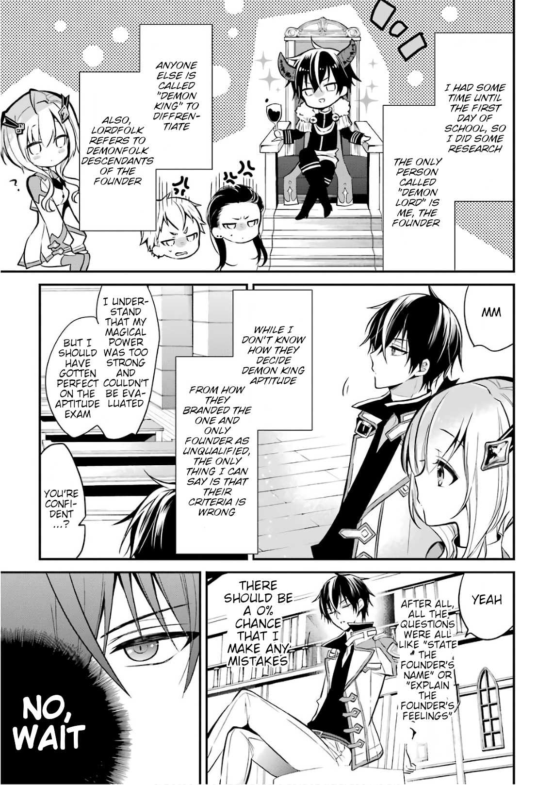 Demon King Mismatched School ~The Founder of the Strongest Demon King in History, He Arrives at School as Descendants After Reincarnating~ Chapter 3 page 29 - Chapter 3: The Brand of an Unqualified Student