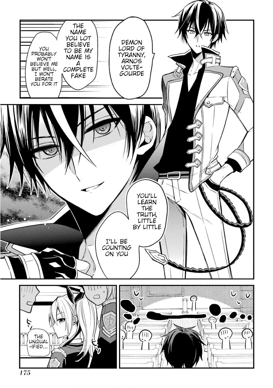 Demon King Mismatched School ~The Founder of the Strongest Demon King in History, He Arrives at School as Descendants After Reincarnating~ Chapter 3 page 45 - Chapter 3: The Brand of an Unqualified Student