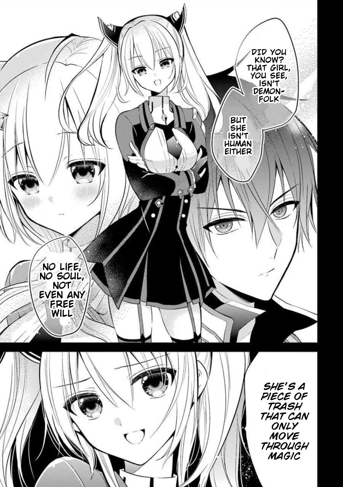 Demon King Mismatched School ~The Founder of the Strongest Demon King in History, He Arrives at School as Descendants After Reincarnating~ Chapter 4 page 1 - Chapter 4: Inter-Team Battle Exam