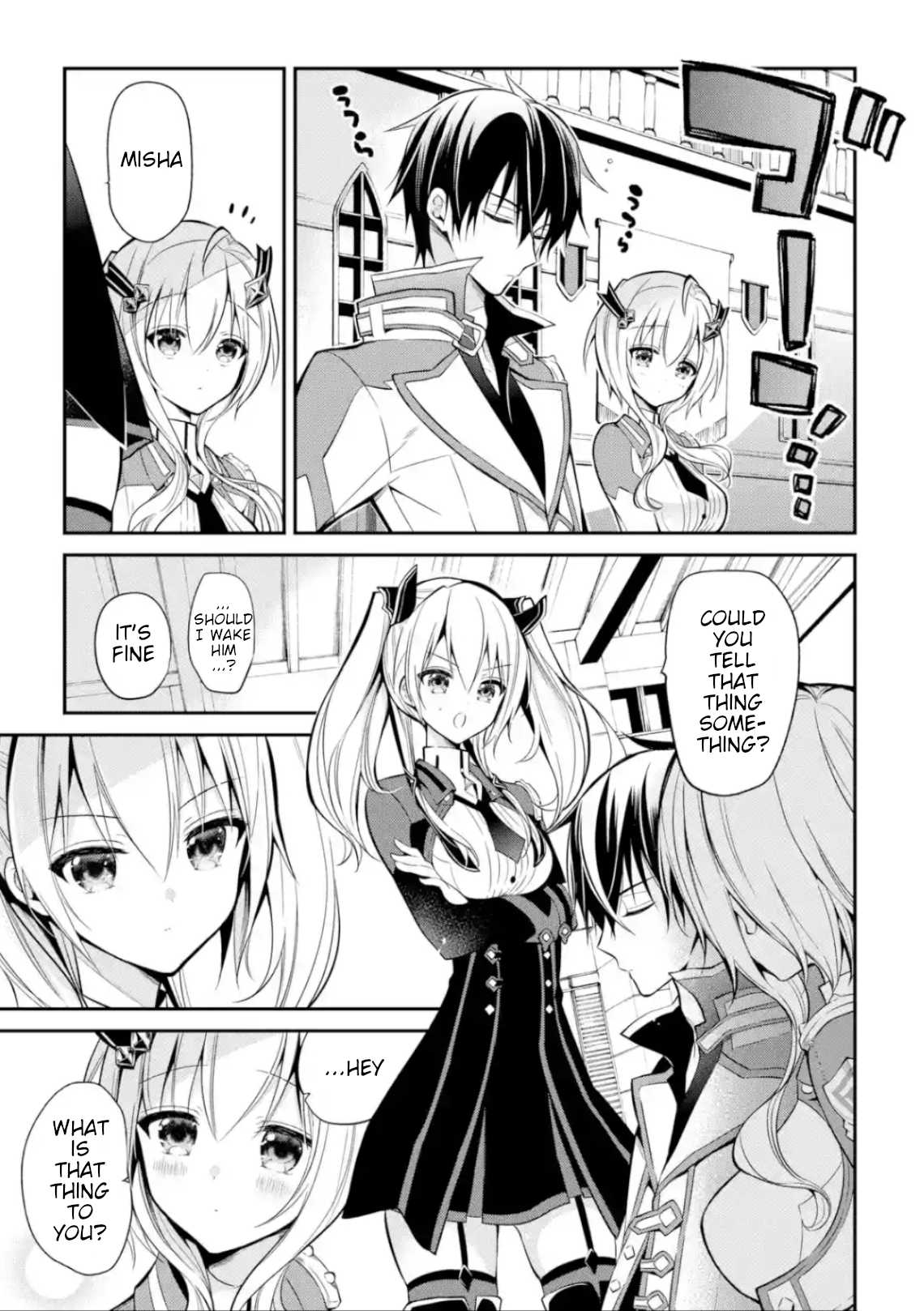 Demon King Mismatched School ~The Founder of the Strongest Demon King in History, He Arrives at School as Descendants After Reincarnating~ Chapter 4 page 11 - Chapter 4: Inter-Team Battle Exam