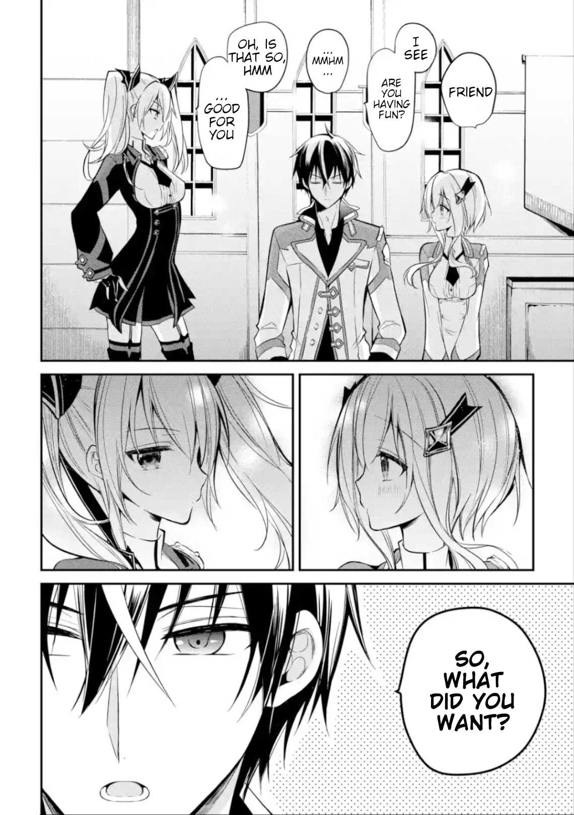 Demon King Mismatched School ~The Founder of the Strongest Demon King in History, He Arrives at School as Descendants After Reincarnating~ Chapter 4 page 12 - Chapter 4: Inter-Team Battle Exam