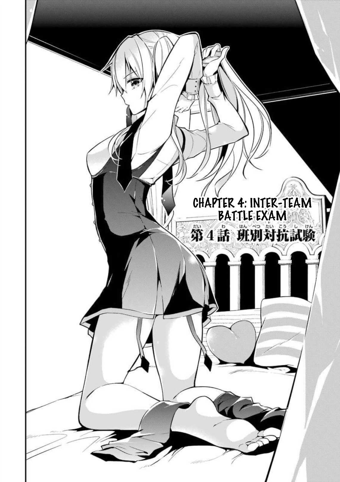 Demon King Mismatched School ~The Founder of the Strongest Demon King in History, He Arrives at School as Descendants After Reincarnating~ Chapter 4 page 2 - Chapter 4: Inter-Team Battle Exam
