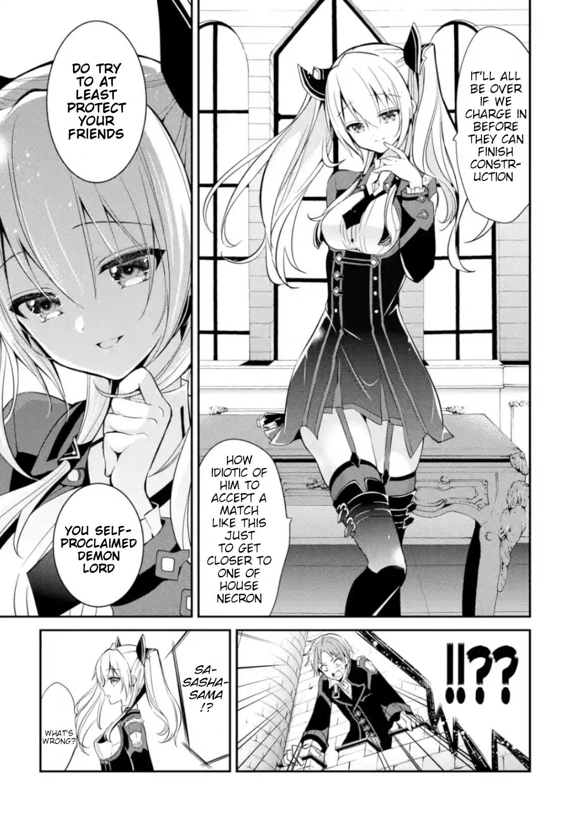 Demon King Mismatched School ~The Founder of the Strongest Demon King in History, He Arrives at School as Descendants After Reincarnating~ Chapter 4 page 23 - Chapter 4: Inter-Team Battle Exam