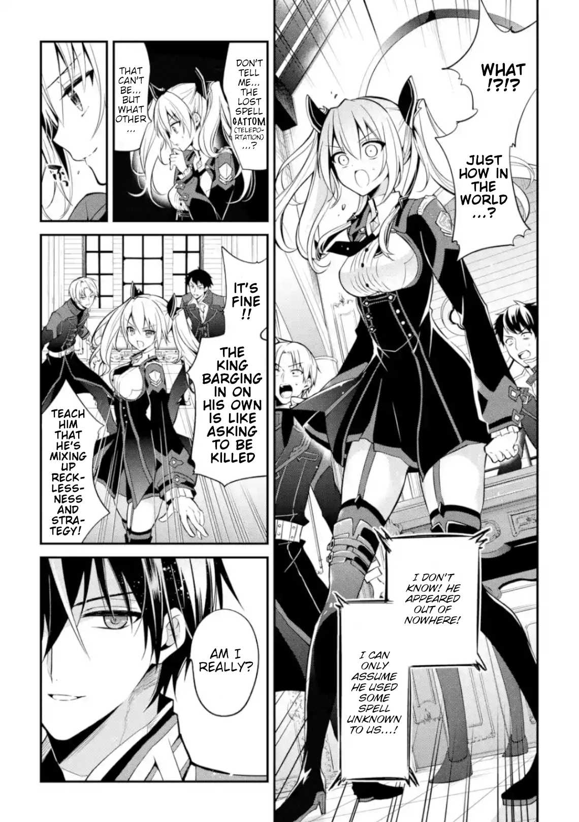 Demon King Mismatched School ~The Founder of the Strongest Demon King in History, He Arrives at School as Descendants After Reincarnating~ Chapter 4 page 25 - Chapter 4: Inter-Team Battle Exam
