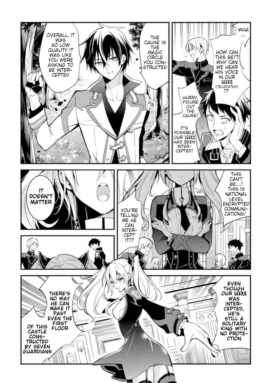 Demon King Mismatched School ~The Founder of the Strongest Demon King in History, He Arrives at School as Descendants After Reincarnating~ Chapter 4 page 26 - Chapter 4: Inter-Team Battle Exam