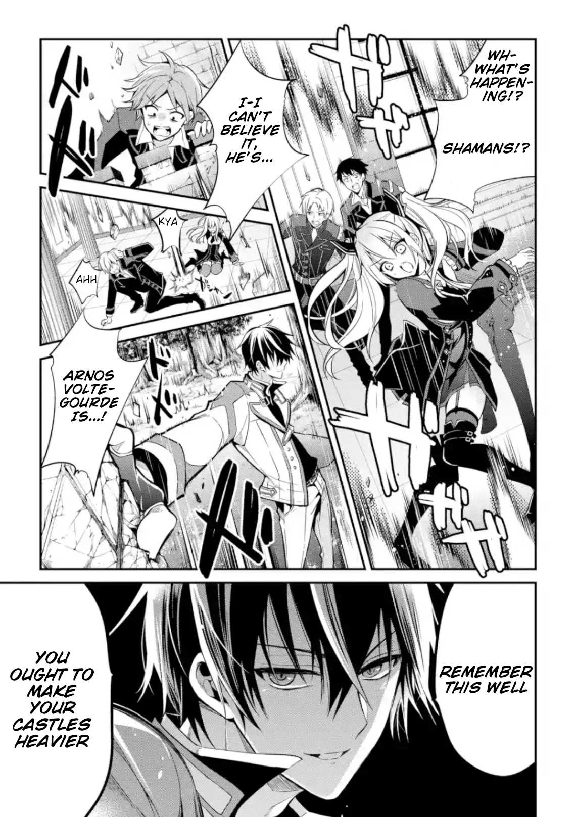 Demon King Mismatched School ~The Founder of the Strongest Demon King in History, He Arrives at School as Descendants After Reincarnating~ Chapter 4 page 29 - Chapter 4: Inter-Team Battle Exam