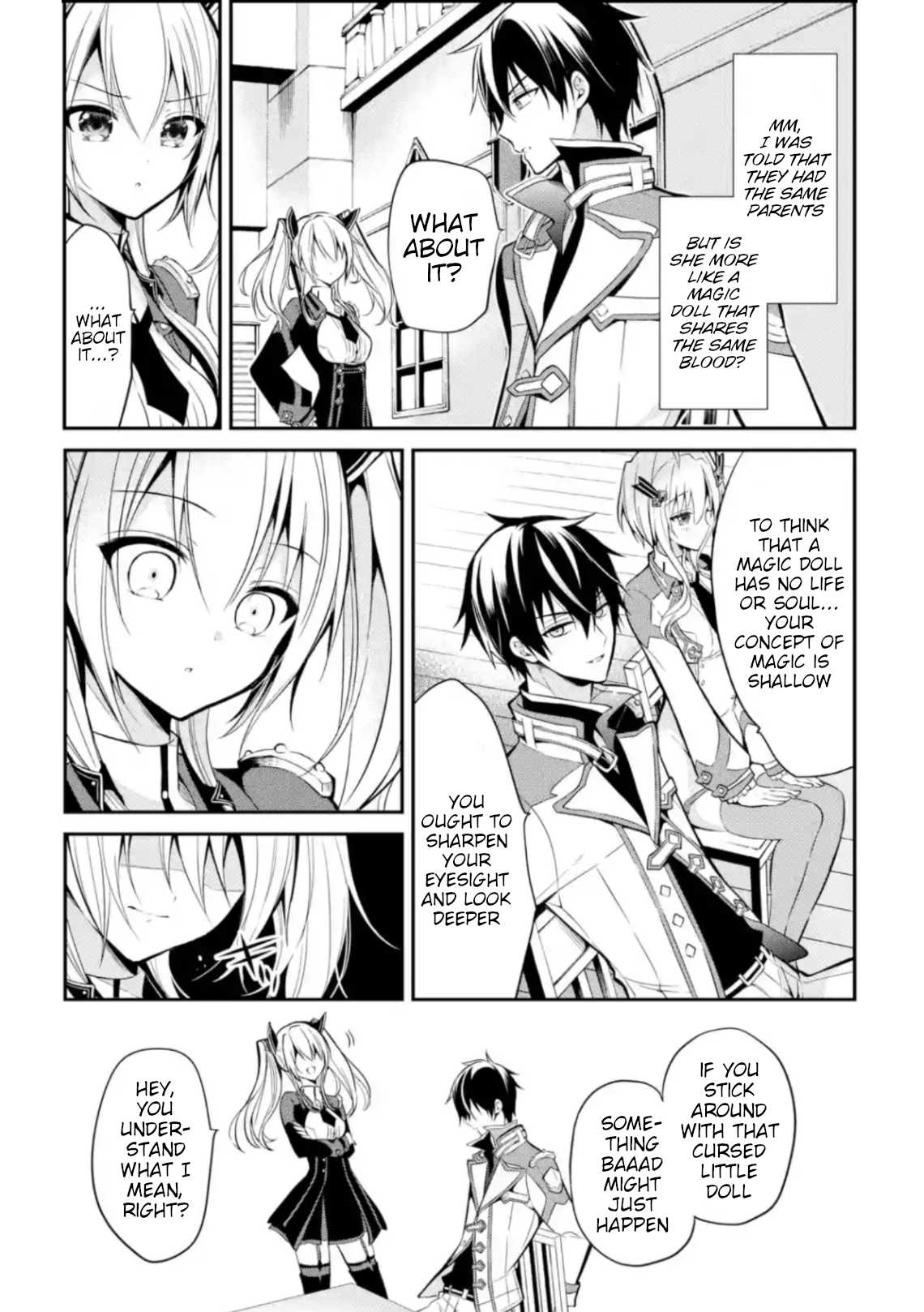 Demon King Mismatched School ~The Founder of the Strongest Demon King in History, He Arrives at School as Descendants After Reincarnating~ Chapter 4 page 3 - Chapter 4: Inter-Team Battle Exam