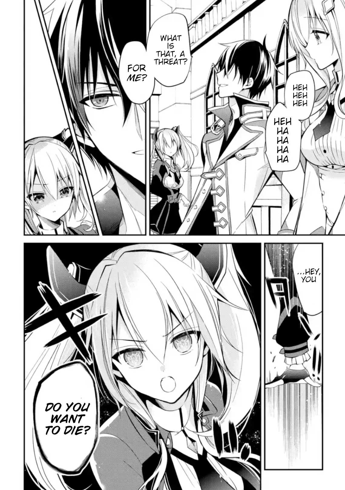 Demon King Mismatched School ~The Founder of the Strongest Demon King in History, He Arrives at School as Descendants After Reincarnating~ Chapter 4 page 4 - Chapter 4: Inter-Team Battle Exam
