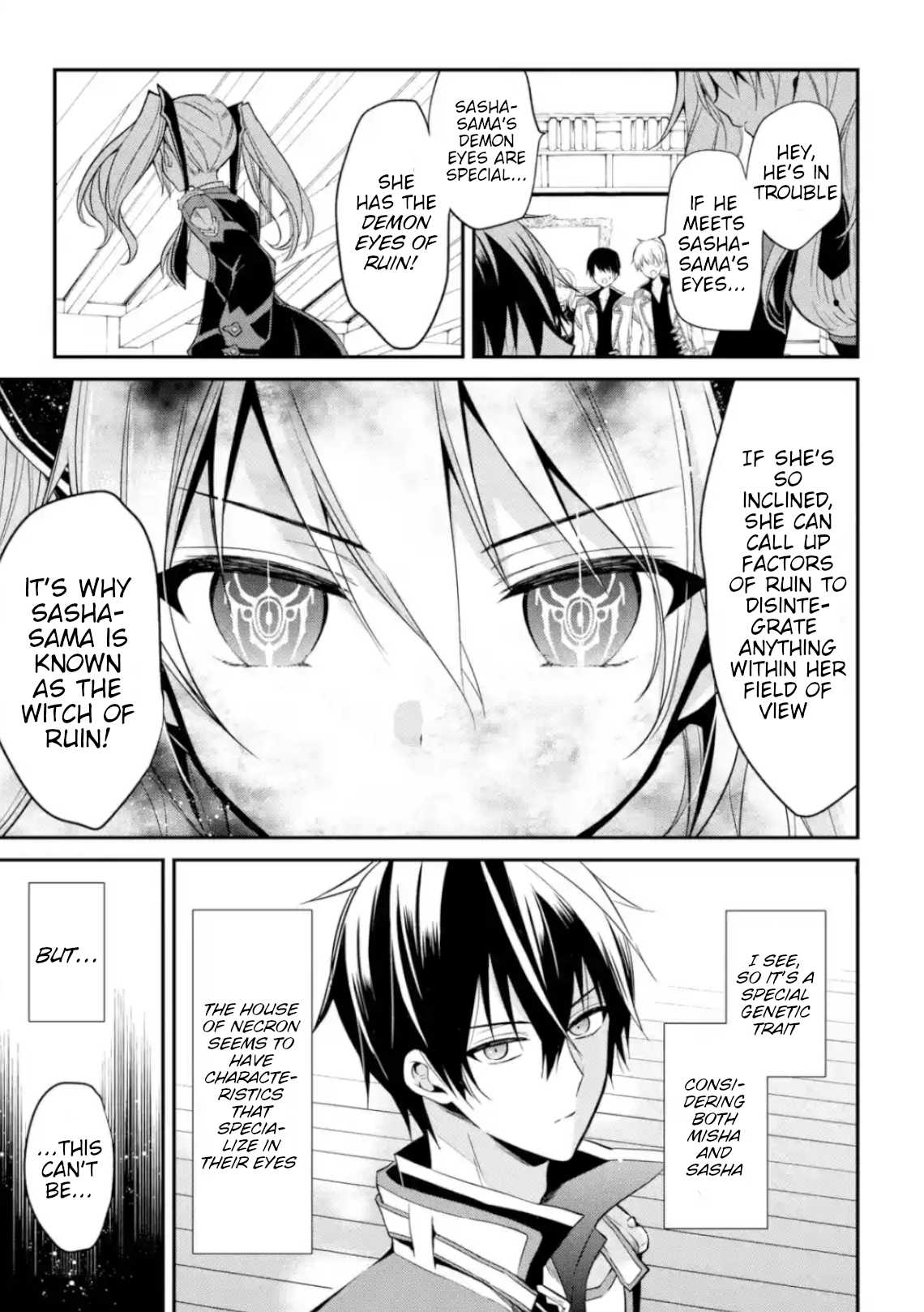 Demon King Mismatched School ~The Founder of the Strongest Demon King in History, He Arrives at School as Descendants After Reincarnating~ Chapter 4 page 5 - Chapter 4: Inter-Team Battle Exam