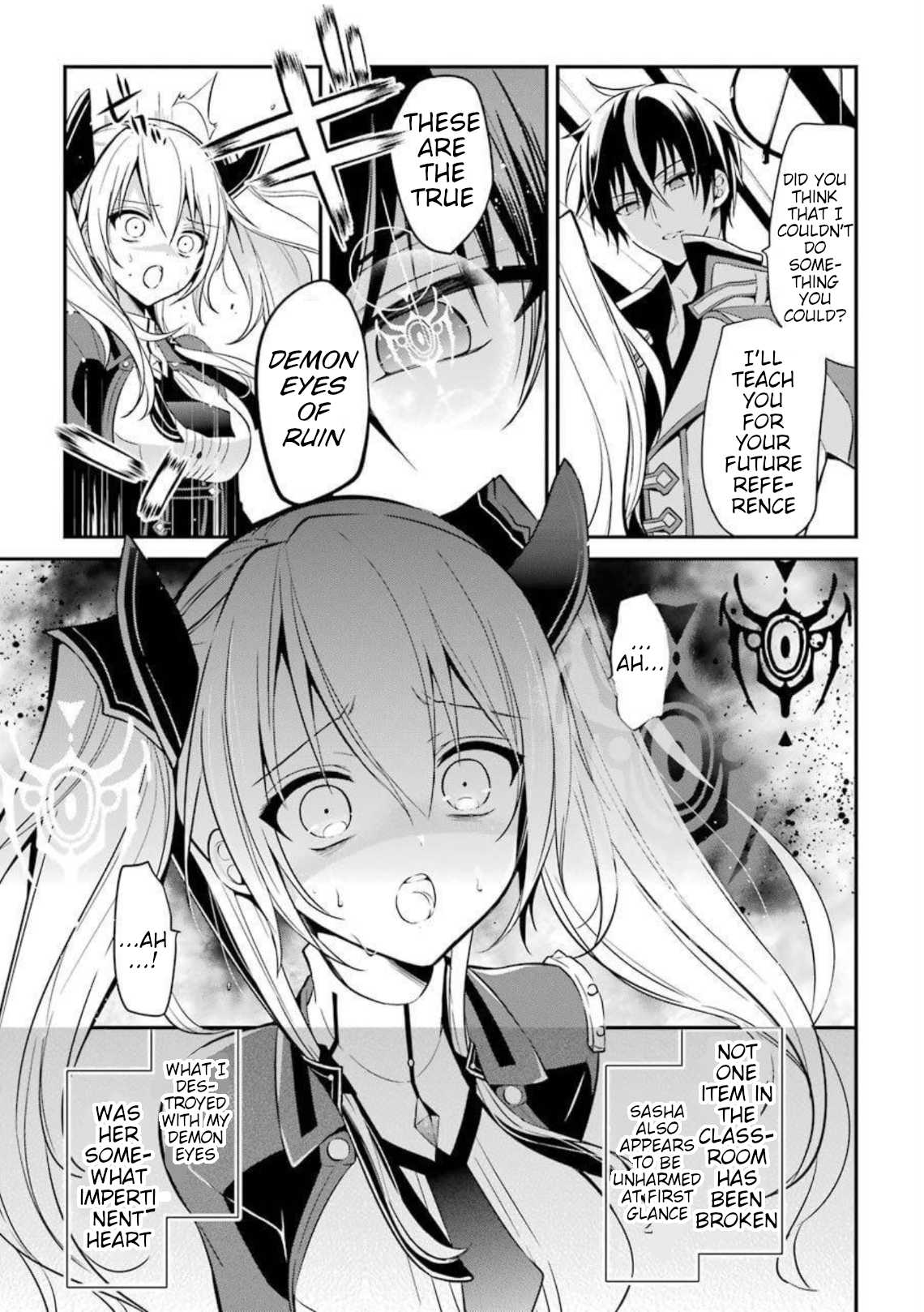Demon King Mismatched School ~The Founder of the Strongest Demon King in History, He Arrives at School as Descendants After Reincarnating~ Chapter 4 page 7 - Chapter 4: Inter-Team Battle Exam