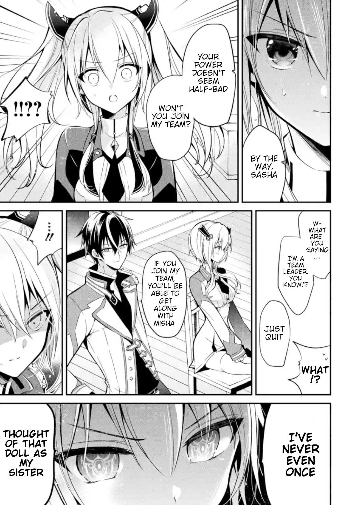 Demon King Mismatched School ~The Founder of the Strongest Demon King in History, He Arrives at School as Descendants After Reincarnating~ Chapter 4 page 9 - Chapter 4: Inter-Team Battle Exam