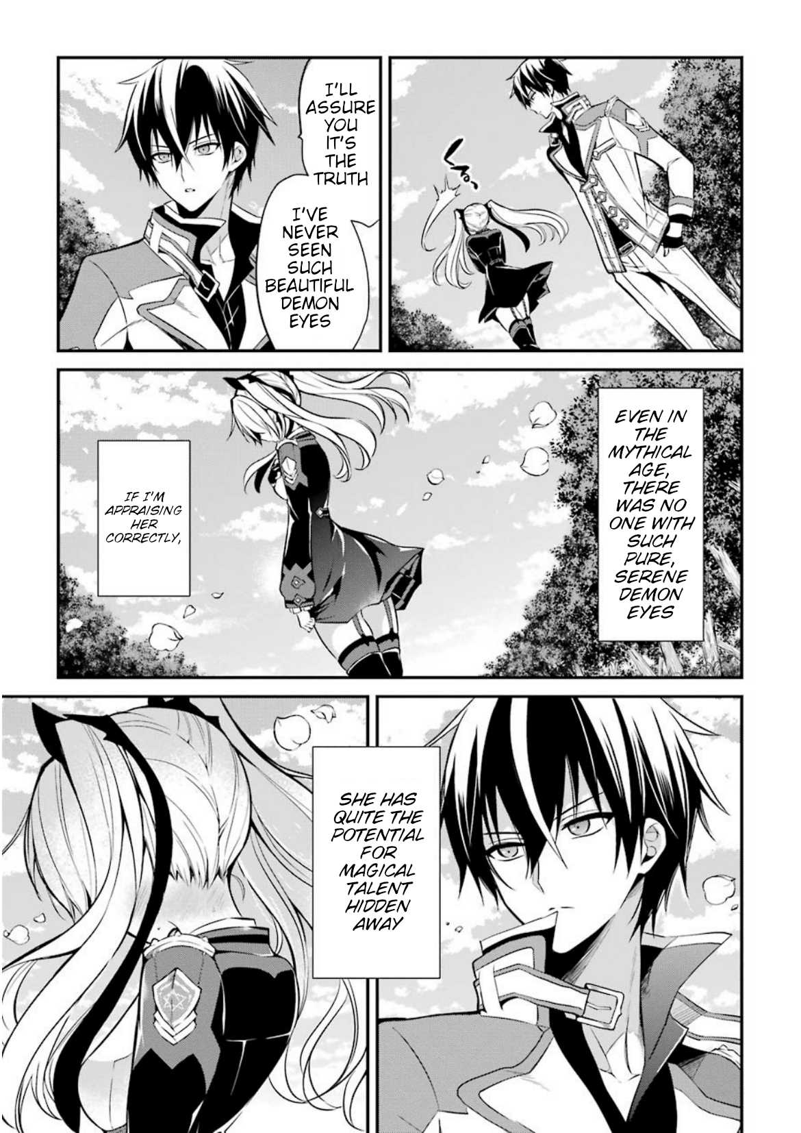 Demon King Mismatched School ~The Founder of the Strongest Demon King in History, He Arrives at School as Descendants After Reincarnating~ Chapter 5 page 21 - Chapter 5: Magical Power in a Different League