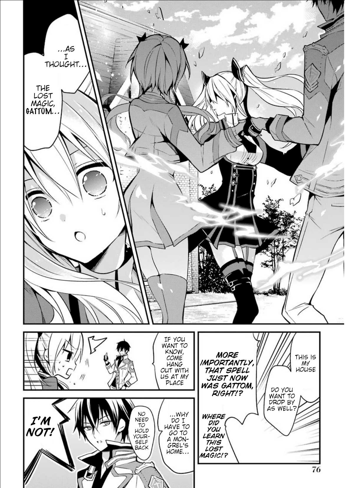 Demon King Mismatched School ~The Founder of the Strongest Demon King in History, He Arrives at School as Descendants After Reincarnating~ Chapter 5 page 33 - Chapter 5: Magical Power in a Different League