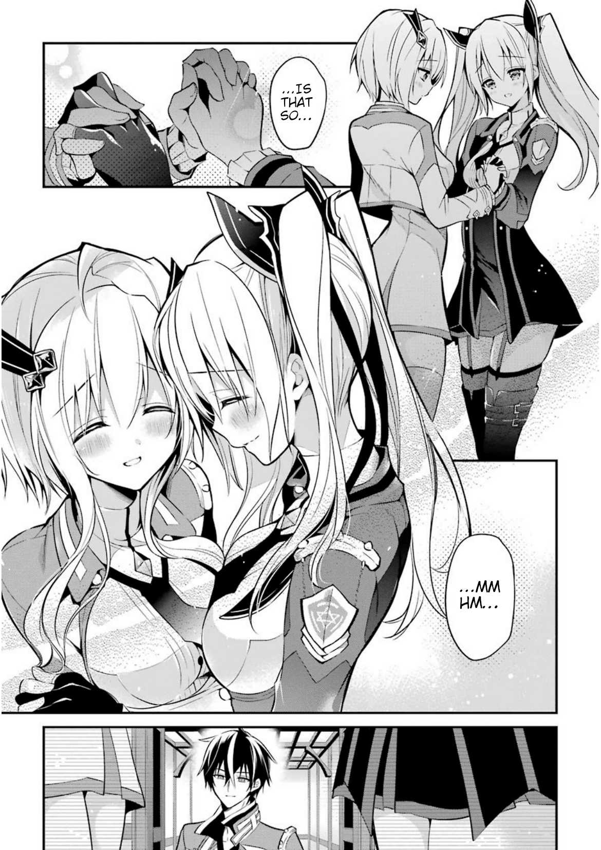 Demon King Mismatched School ~The Founder of the Strongest Demon King in History, He Arrives at School as Descendants After Reincarnating~ Chapter 6 page 13 - Chapter 6: The Necron Sisters
