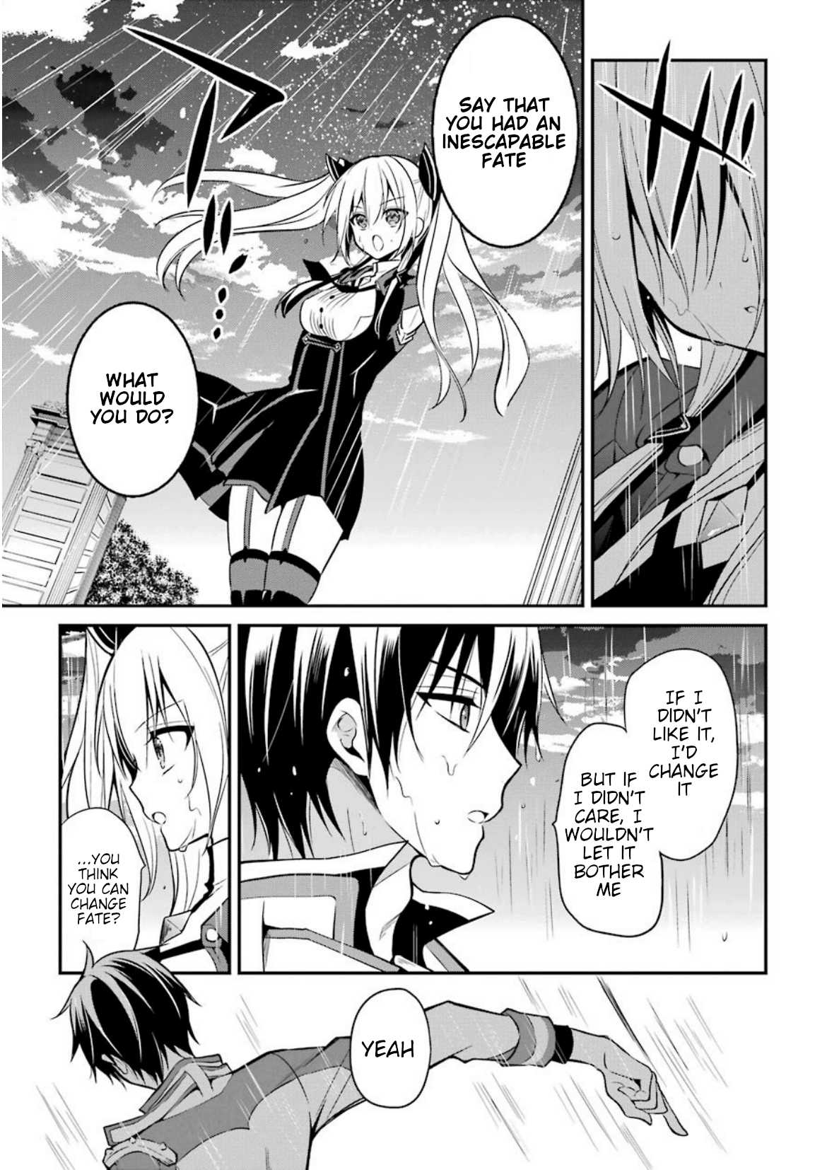 Demon King Mismatched School ~The Founder of the Strongest Demon King in History, He Arrives at School as Descendants After Reincarnating~ Chapter 6 page 21 - Chapter 6: The Necron Sisters