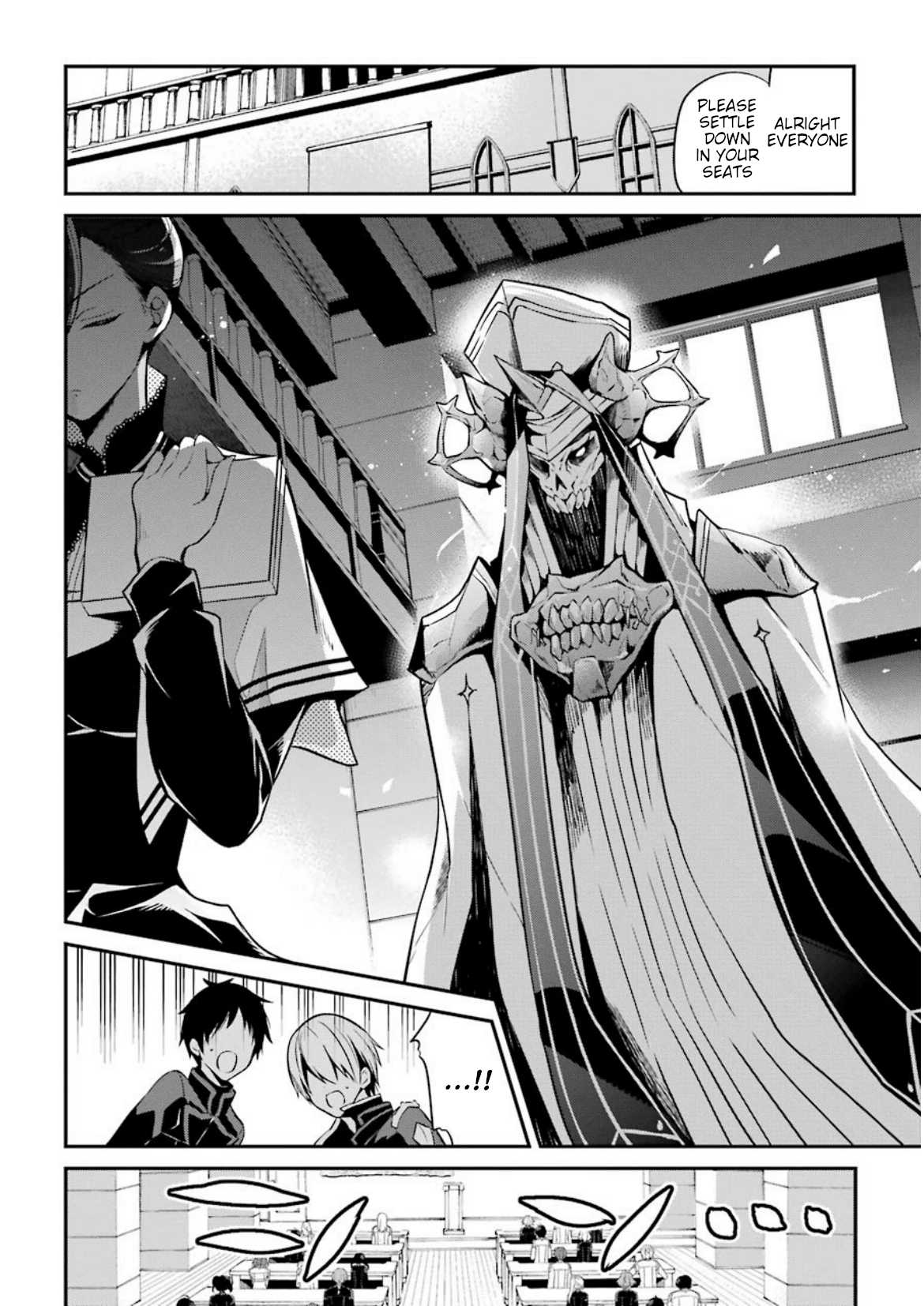 Demon King Mismatched School ~The Founder of the Strongest Demon King in History, He Arrives at School as Descendants After Reincarnating~ Chapter 6 page 33 - Chapter 6: The Necron Sisters