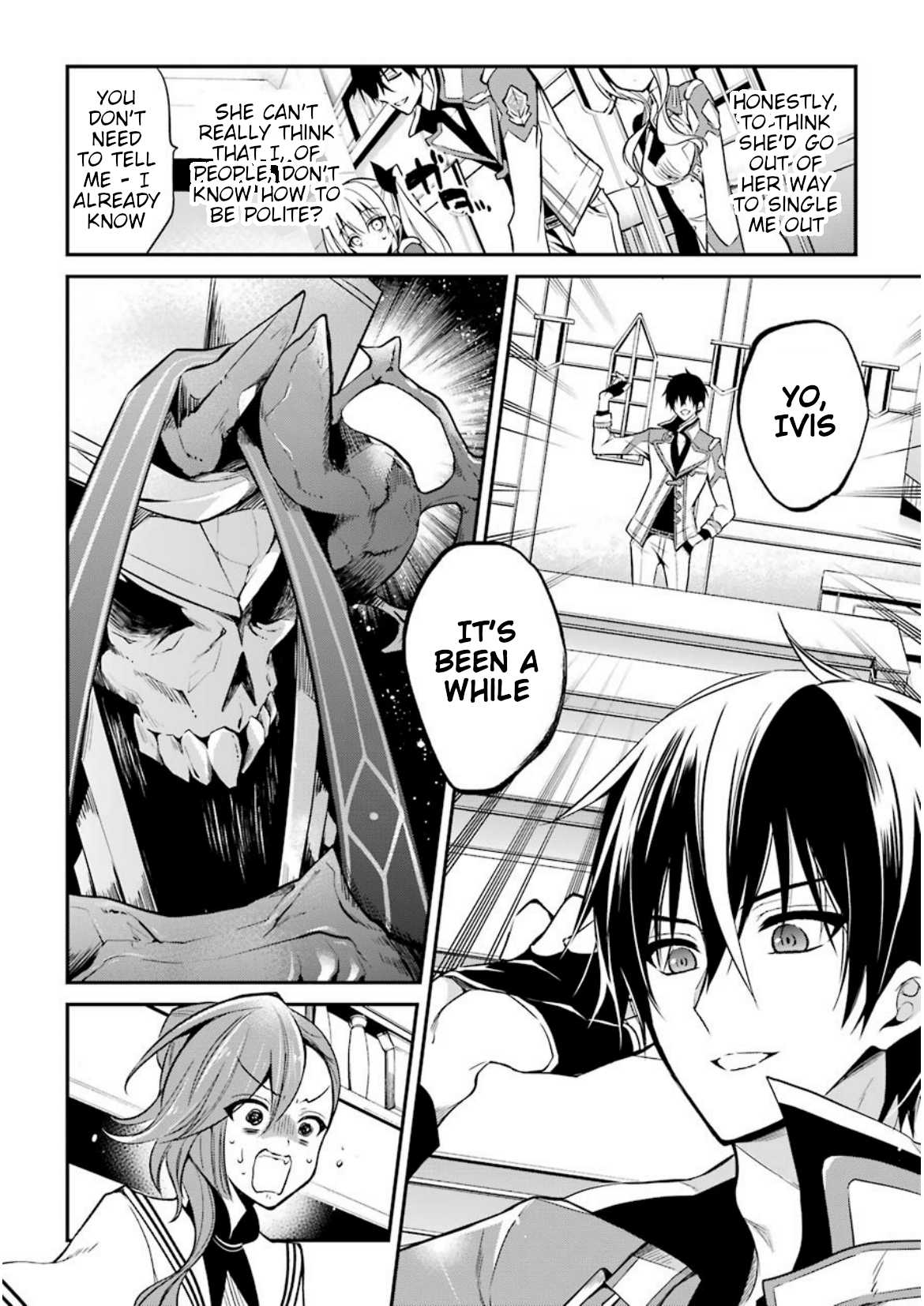 Demon King Mismatched School ~The Founder of the Strongest Demon King in History, He Arrives at School as Descendants After Reincarnating~ Chapter 6 page 35 - Chapter 6: The Necron Sisters