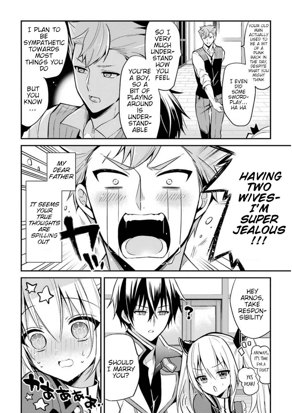 Demon King Mismatched School ~The Founder of the Strongest Demon King in History, He Arrives at School as Descendants After Reincarnating~ Chapter 6 page 4 - Chapter 6: The Necron Sisters