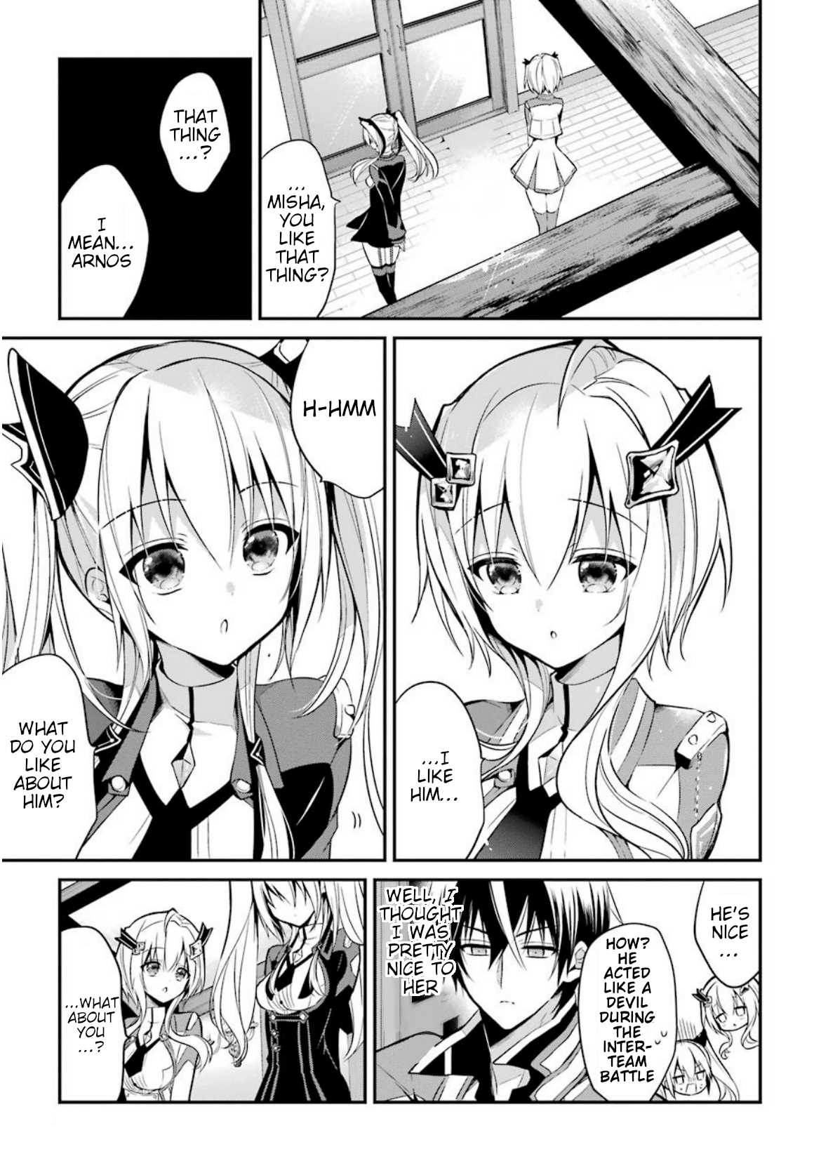 Demon King Mismatched School ~The Founder of the Strongest Demon King in History, He Arrives at School as Descendants After Reincarnating~ Chapter 6 page 7 - Chapter 6: The Necron Sisters