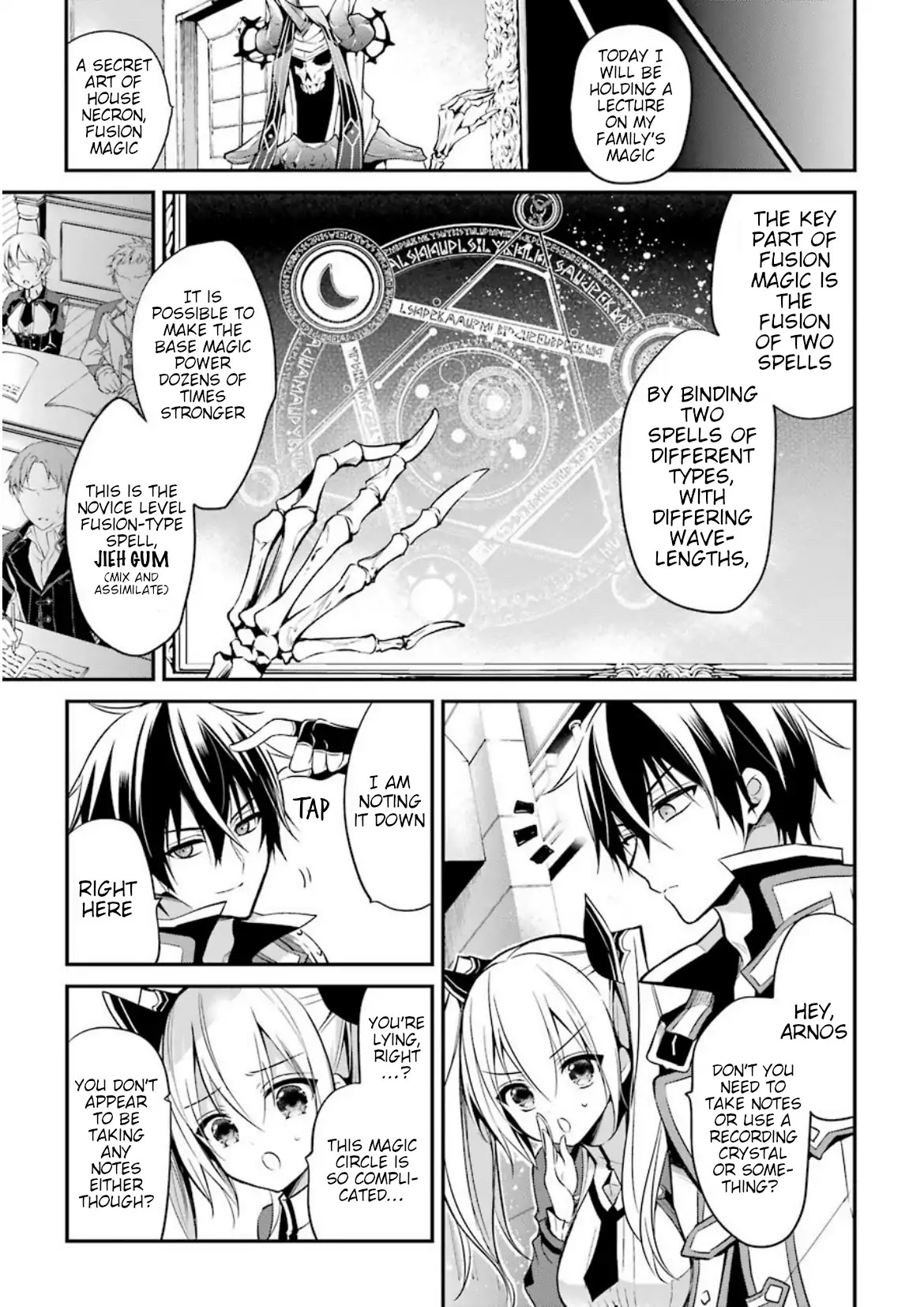 Demon King Mismatched School ~The Founder of the Strongest Demon King in History, He Arrives at School as Descendants After Reincarnating~ Chapter 7 page 11 - Chapter 7: Lesson on Great Magic