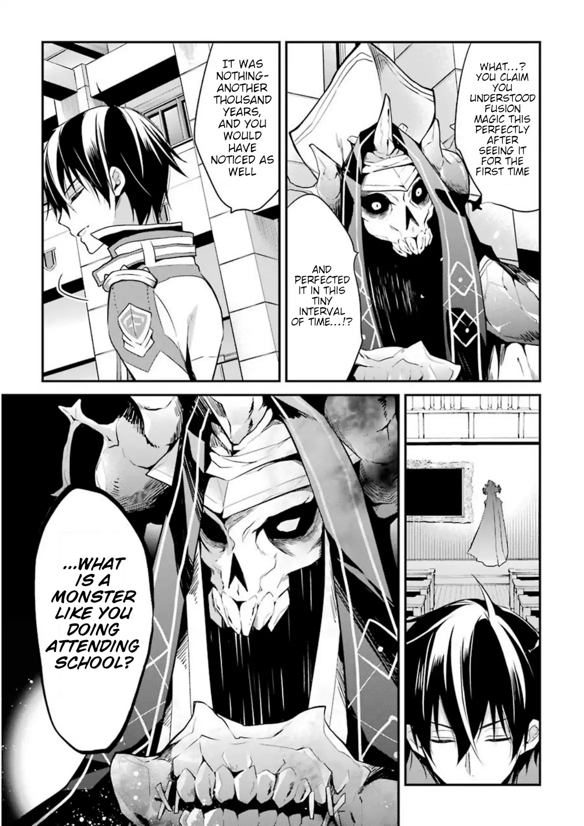 Demon King Mismatched School ~The Founder of the Strongest Demon King in History, He Arrives at School as Descendants After Reincarnating~ Chapter 7 page 17 - Chapter 7: Lesson on Great Magic