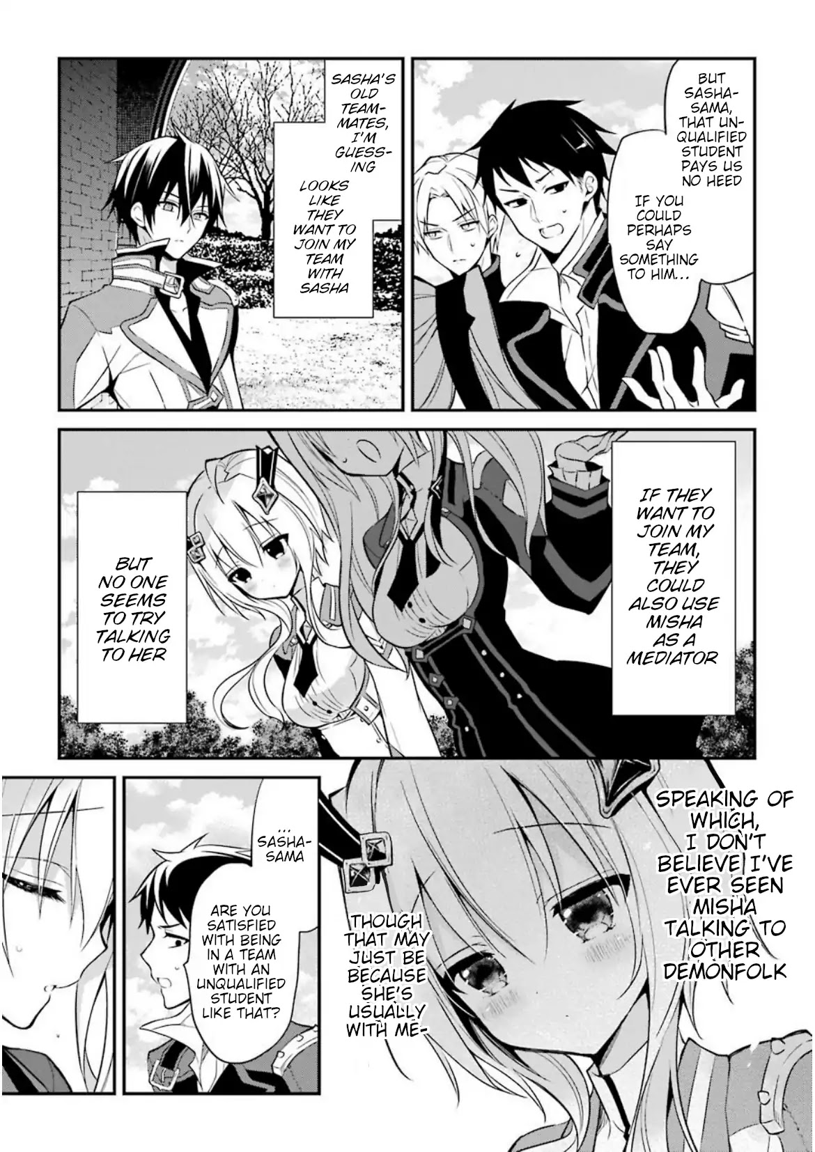 Demon King Mismatched School ~The Founder of the Strongest Demon King in History, He Arrives at School as Descendants After Reincarnating~ Chapter 7 page 23 - Chapter 7: Lesson on Great Magic