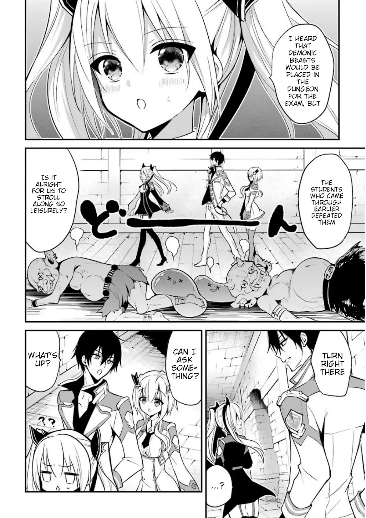 Demon King Mismatched School ~The Founder of the Strongest Demon King in History, He Arrives at School as Descendants After Reincarnating~ Chapter 7 page 28 - Chapter 7: Lesson on Great Magic