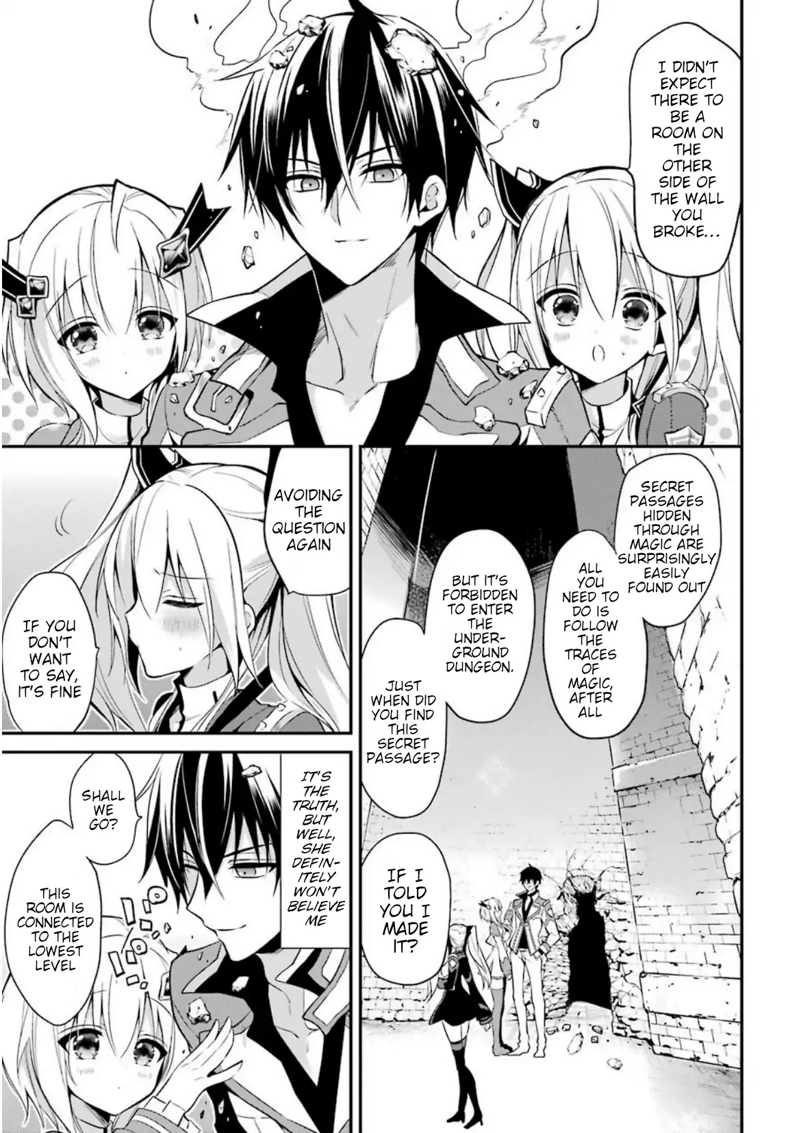 Demon King Mismatched School ~The Founder of the Strongest Demon King in History, He Arrives at School as Descendants After Reincarnating~ Chapter 8 page 1 - Chapter 8: Dungeon Exam