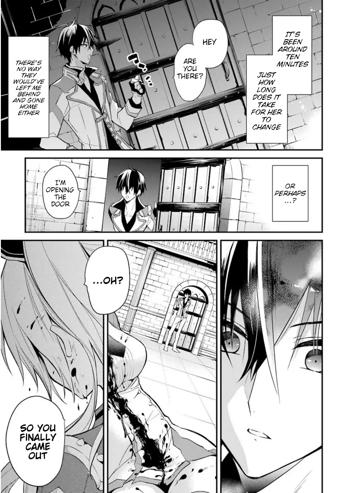 Demon King Mismatched School ~The Founder of the Strongest Demon King in History, He Arrives at School as Descendants After Reincarnating~ Chapter 8 page 15 - Chapter 8: Dungeon Exam
