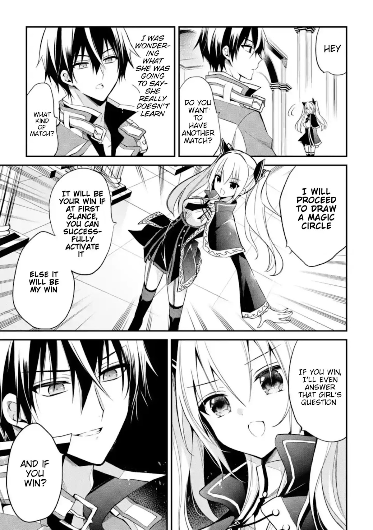 Demon King Mismatched School ~The Founder of the Strongest Demon King in History, He Arrives at School as Descendants After Reincarnating~ Chapter 9 page 21 - Chapter 9: The Second Match