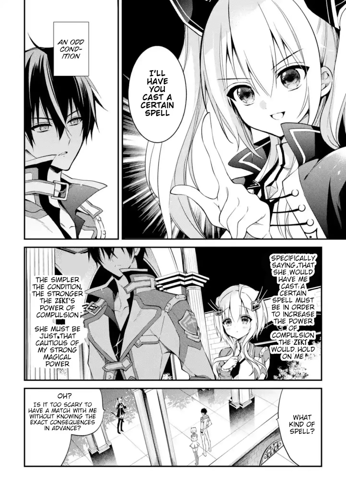 Demon King Mismatched School ~The Founder of the Strongest Demon King in History, He Arrives at School as Descendants After Reincarnating~ Chapter 9 page 22 - Chapter 9: The Second Match