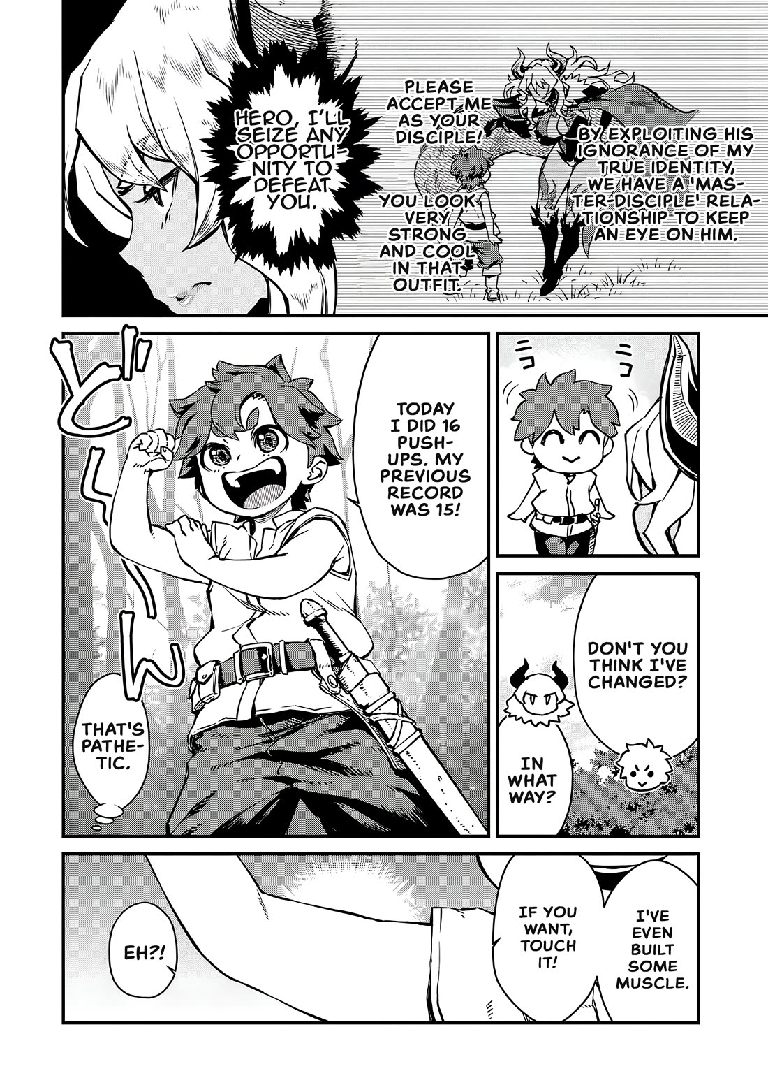 Demon Queen–sama Can't Defeat Hero-kun. Chapter 1 page 4 - Chapter 1