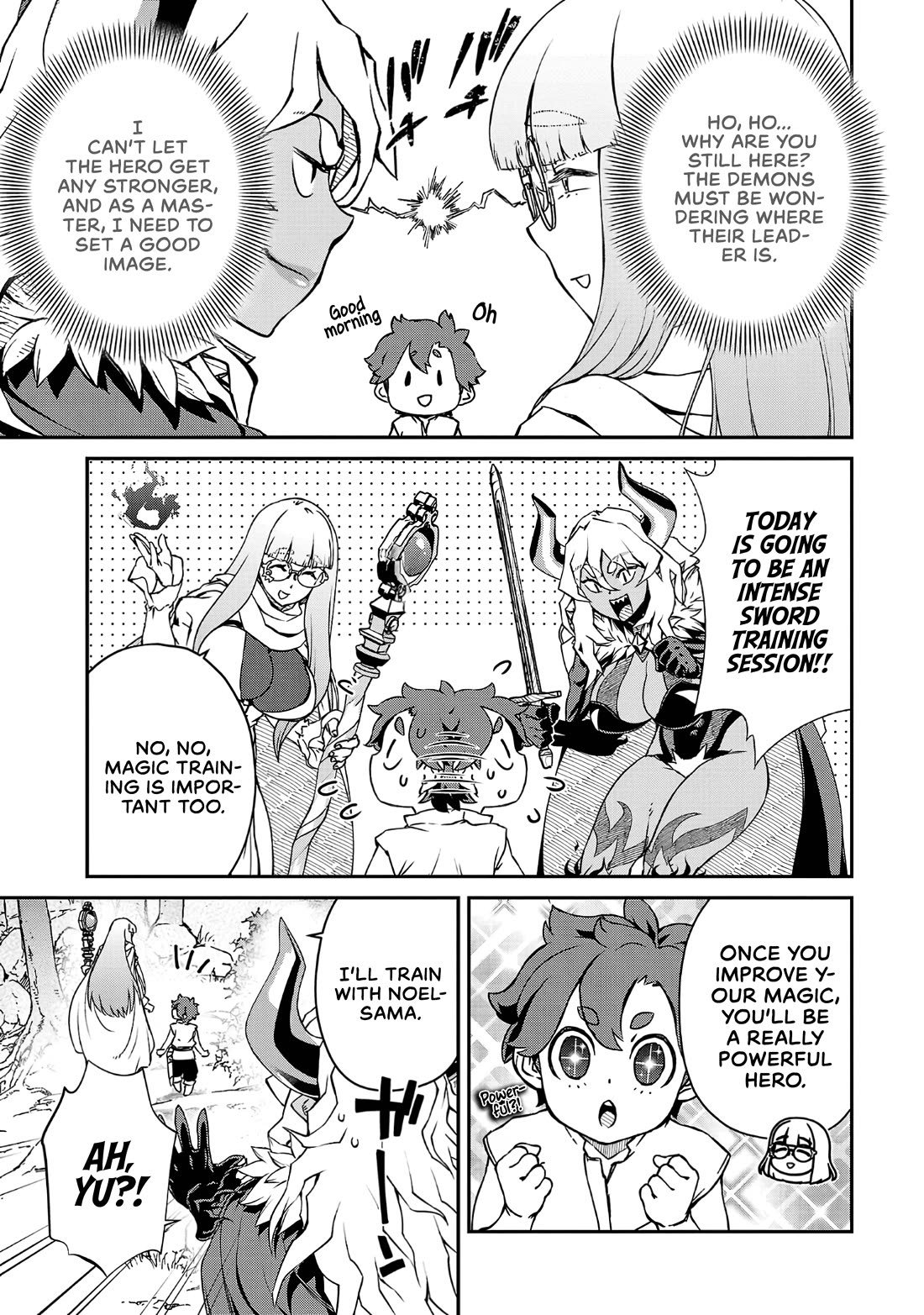 Demon Queen–sama Can't Defeat Hero-kun. Chapter 13 page 7 - Chapter 13