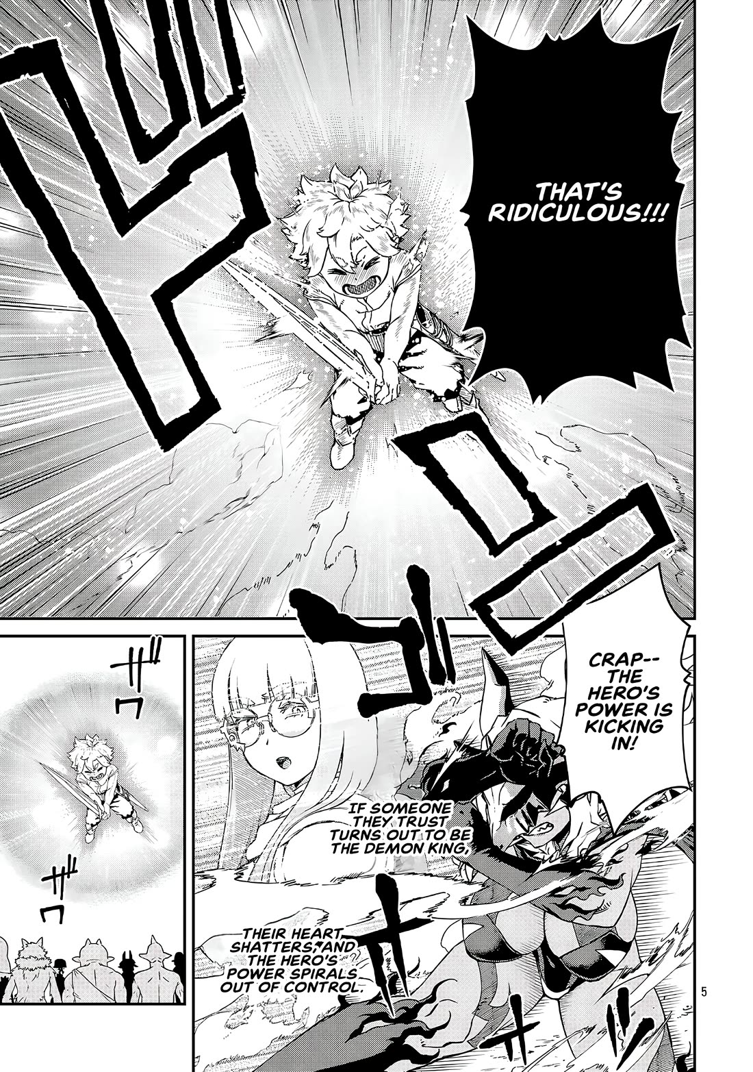 Demon Queen–sama Can't Defeat Hero-kun. Chapter 18 page 5 - Chapter 18